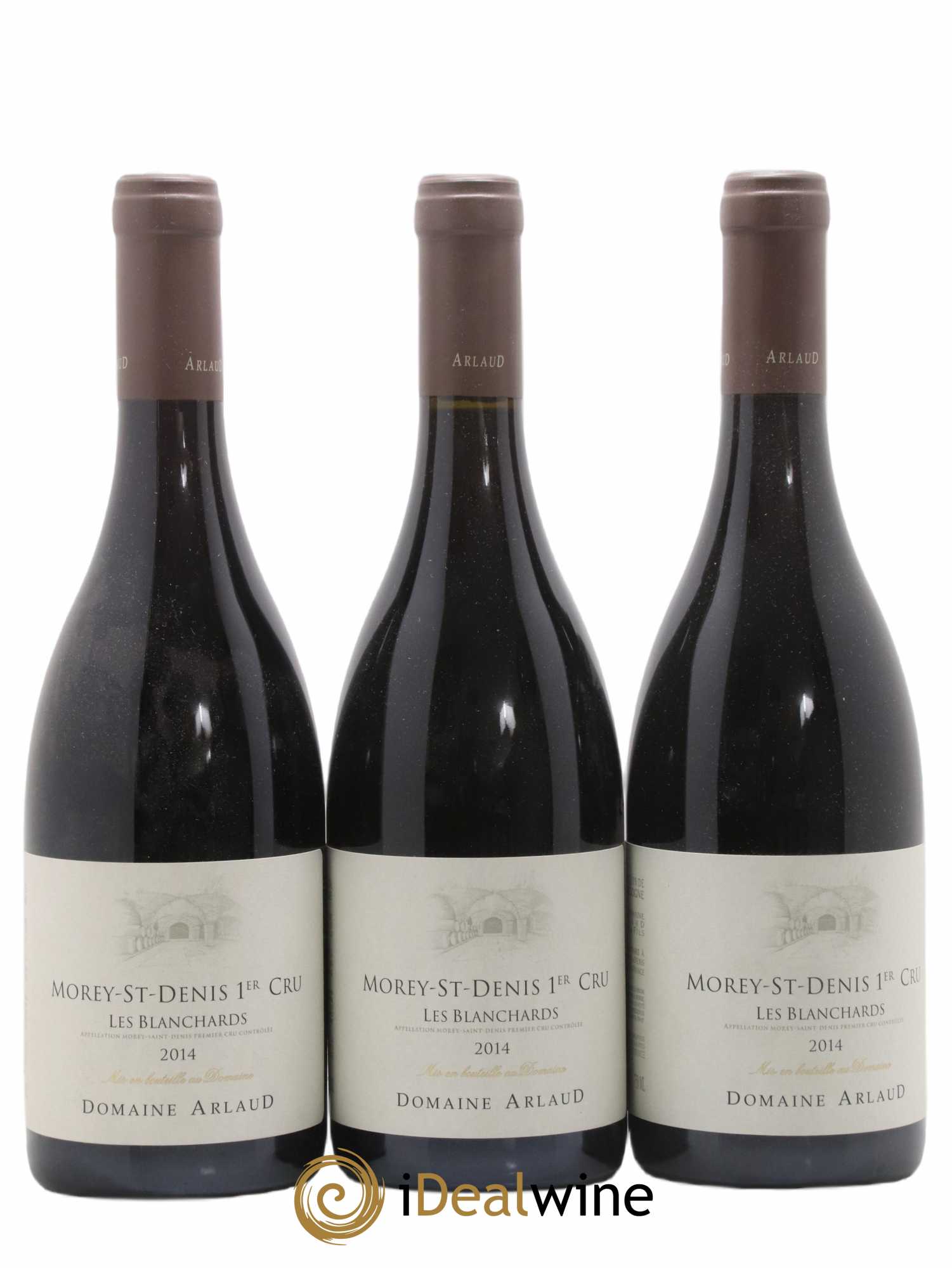 Morey-Saint-Denis 1er Cru Les Blanchards Arlaud 2014 - Lot de 3 bouteilles - 0