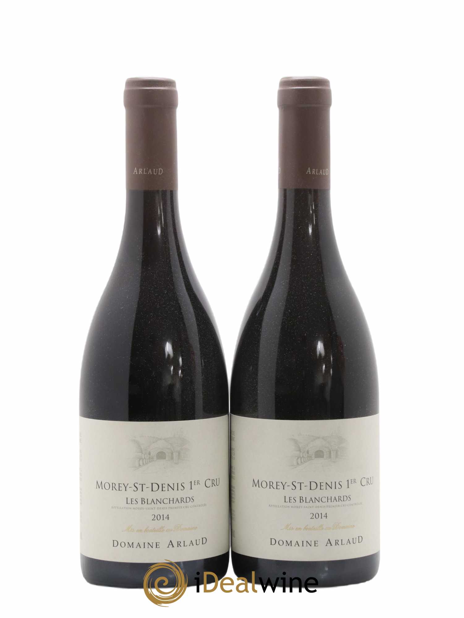 Morey-Saint-Denis 1er Cru Les Blanchards Arlaud 2014 - Lot de 2 bouteilles - 0