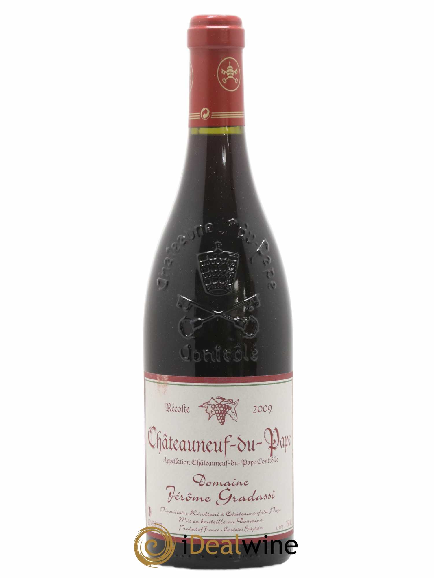 Châteauneuf-du-Pape Jerome Gradassi 2009 - Lot of 1 bottle - 0