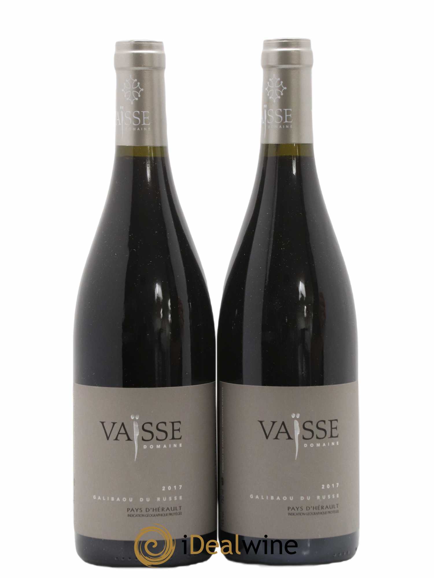 Pays d'Hérault Galibaou du Russe Vaisse (Domaine) 2017 - Lot of 2 bottles - 0