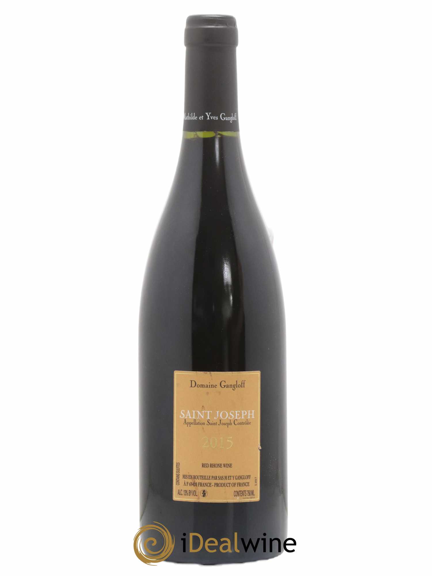 Saint-Joseph Gangloff (Domaine) 2015 - Lot of 1 bottle - 1