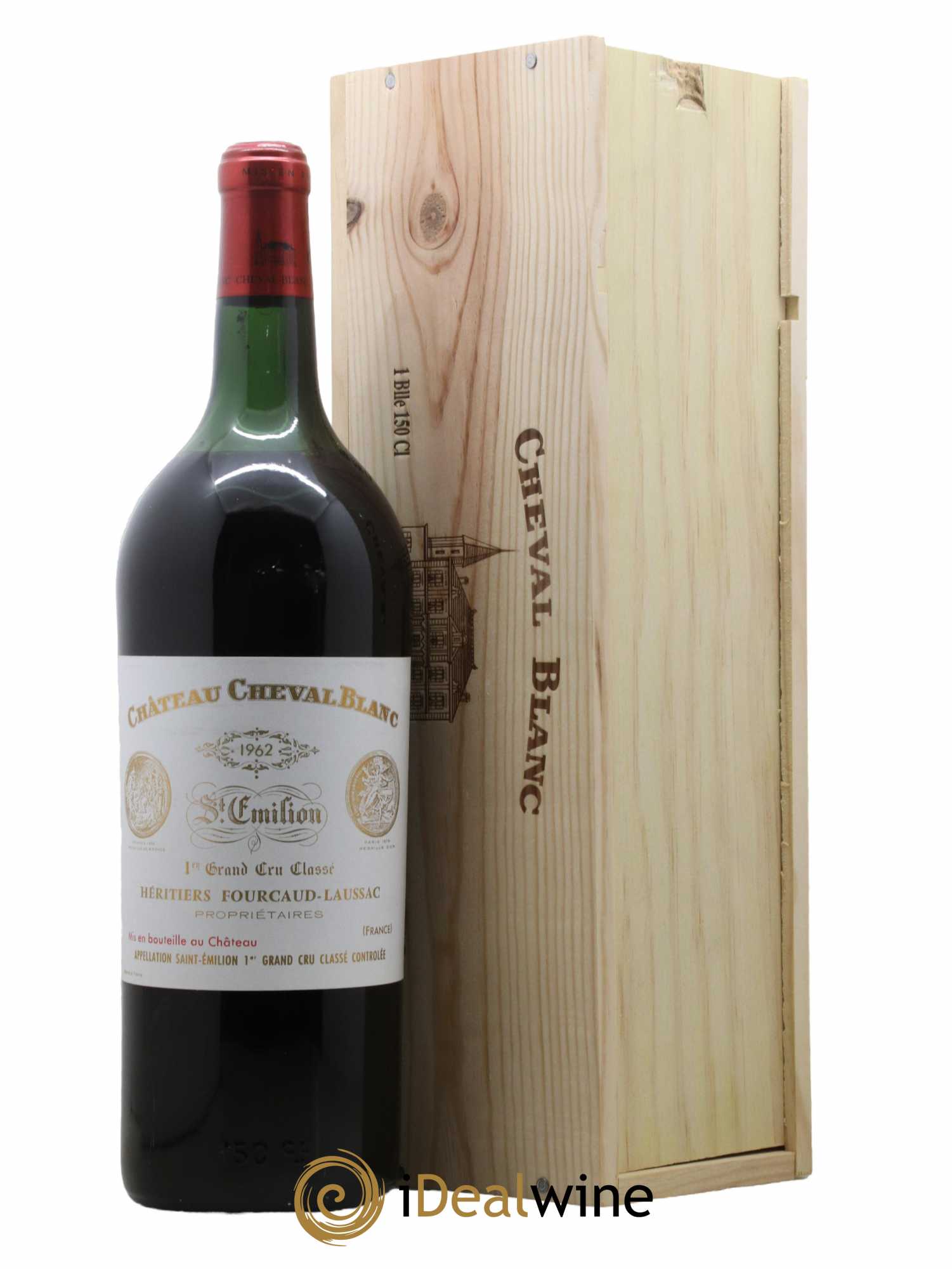 Château Cheval Blanc 1er Grand Cru Classé A 1962 - Lotto di 1 magnum - 0