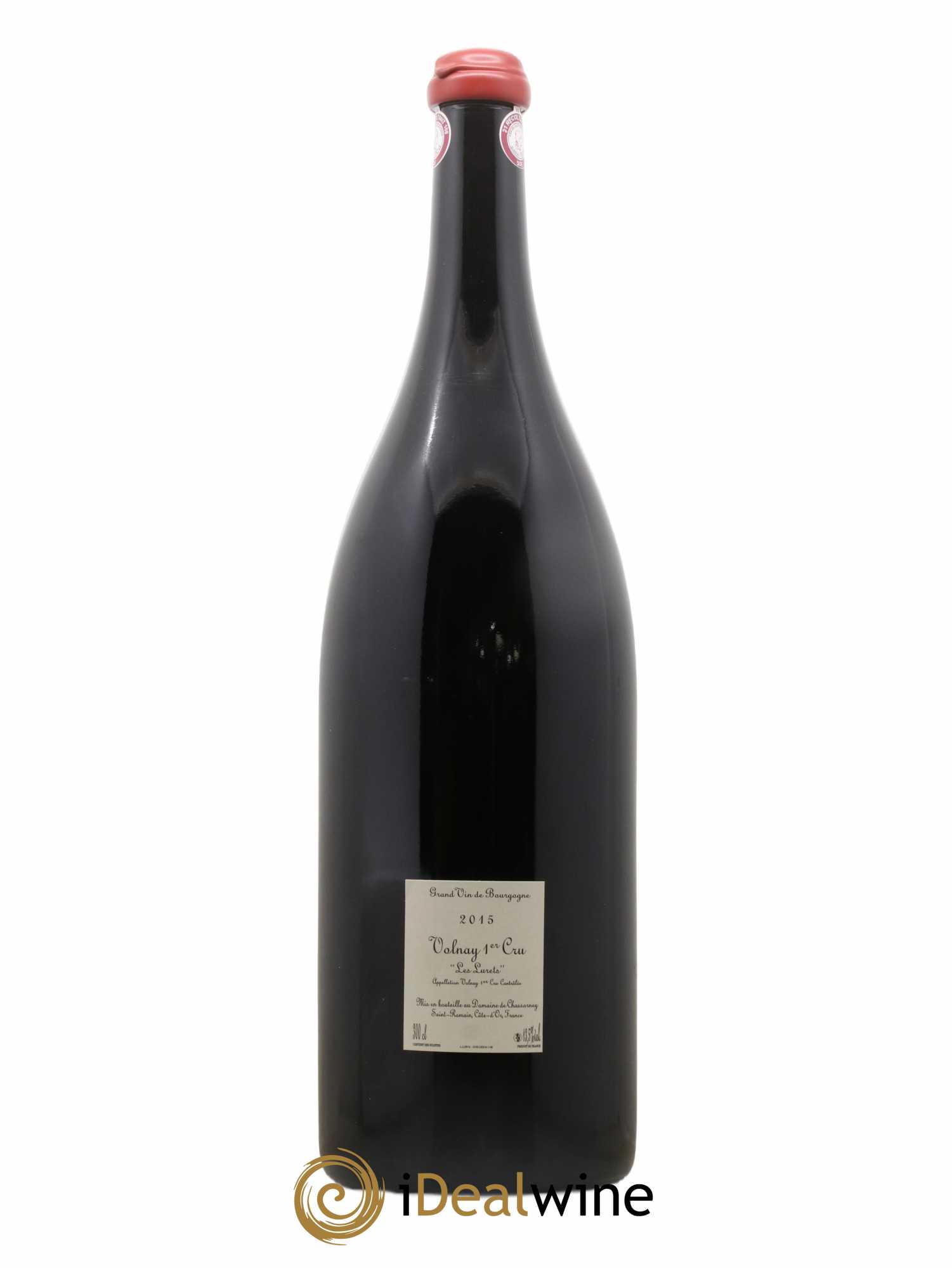 Volnay 1er Cru Les Lurets Domaine de Chassorney - Frédéric Cossard 2015 - Lot of 1 double magnum - 1
