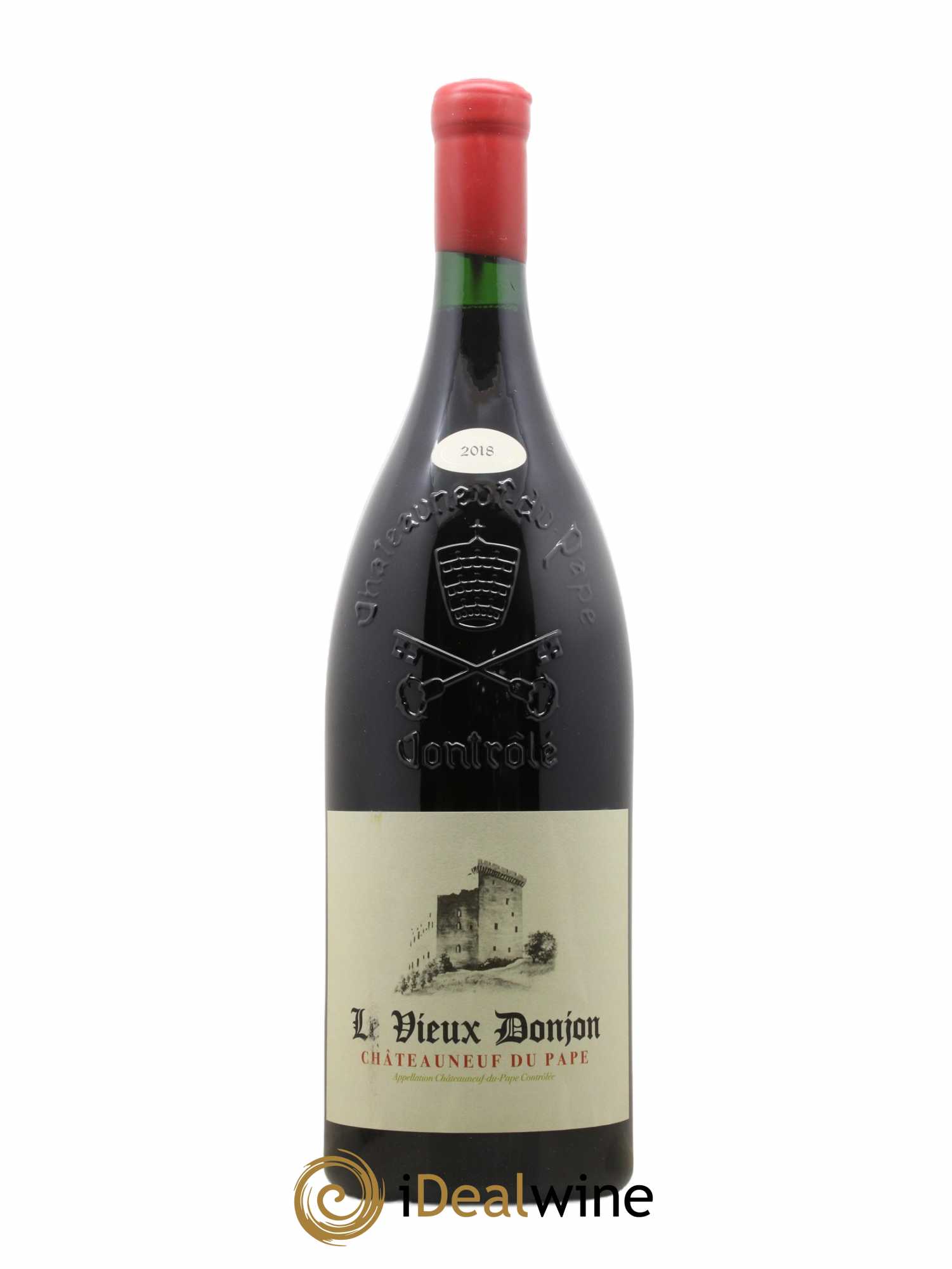 Châteauneuf-du-Pape Le Vieux Donjon Michel Lucien 2018 - Lot of 1 double magnum - 1