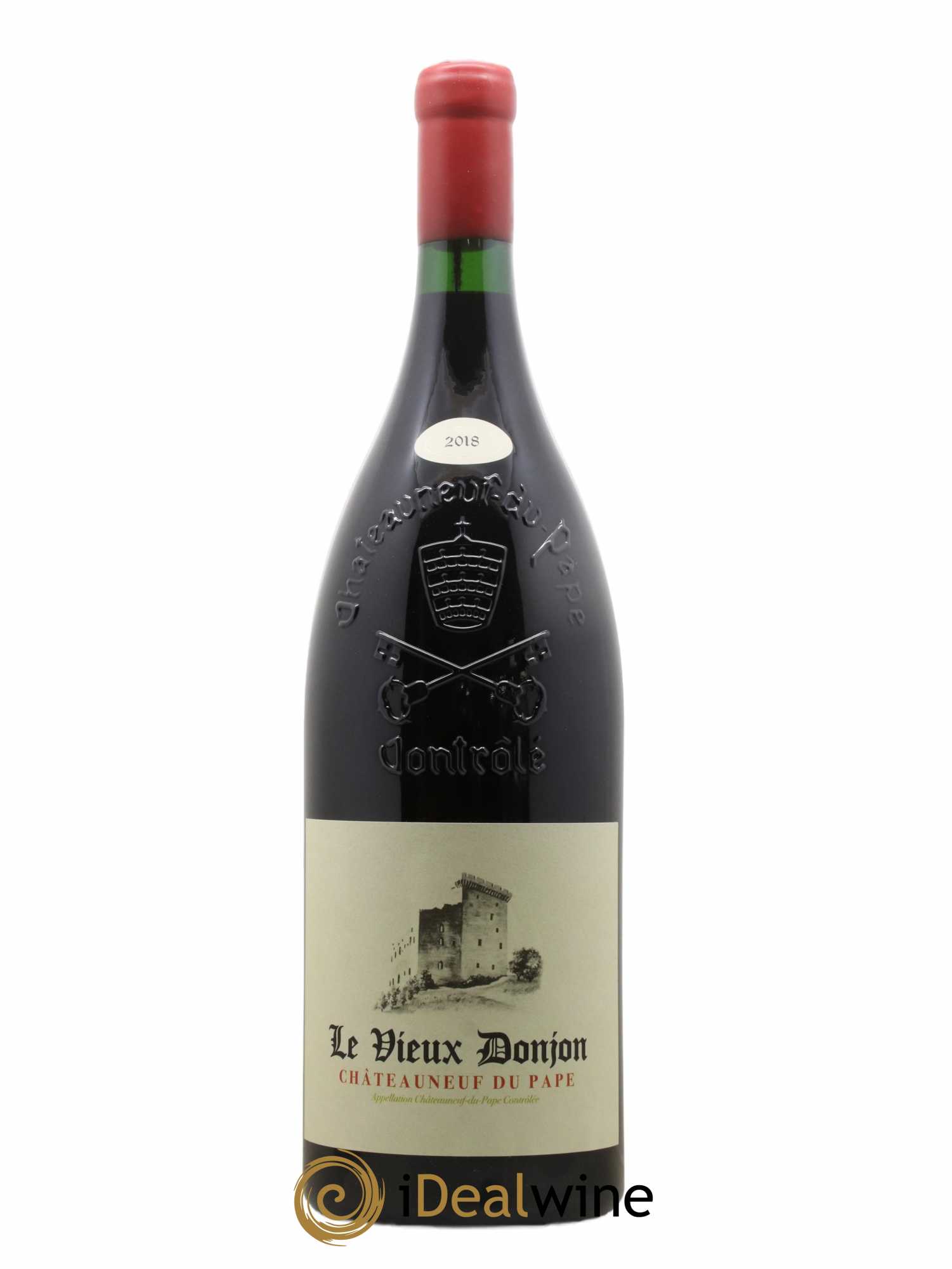 Châteauneuf-du-Pape Le Vieux Donjon Michel Lucien 2018 - Lot of 1 double magnum - 1