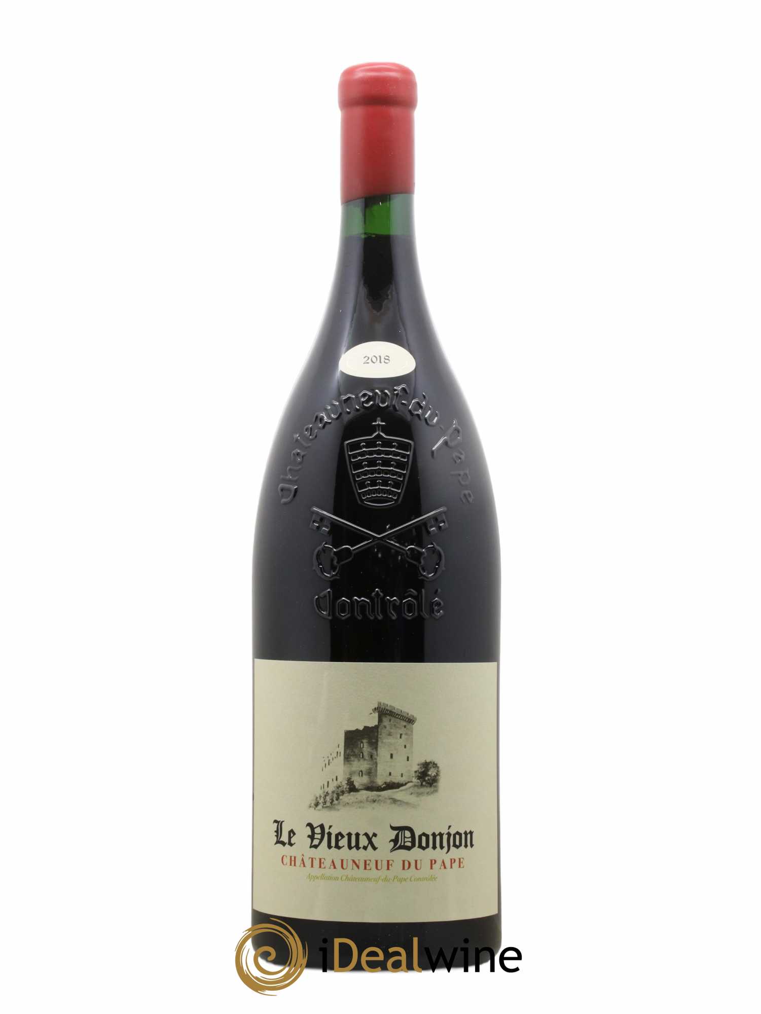 Châteauneuf-du-Pape Le Vieux Donjon Michel Lucien 2018 - Lot de 1 double magnum - 1