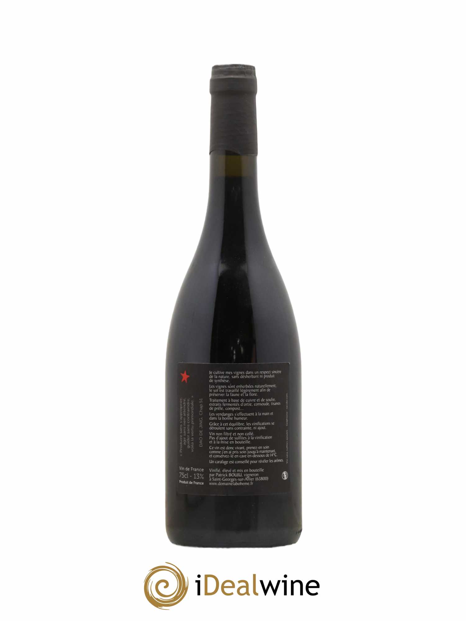 Vin de France La Bohème Patrick Bouju - La Bohème - Lot of 1 bottle - 1