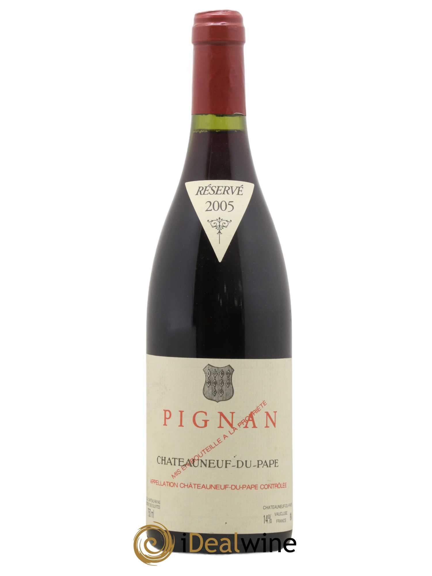 Châteauneuf-du-Pape Domaine de Pignan 2005 - Lot of 1 bottle - 0