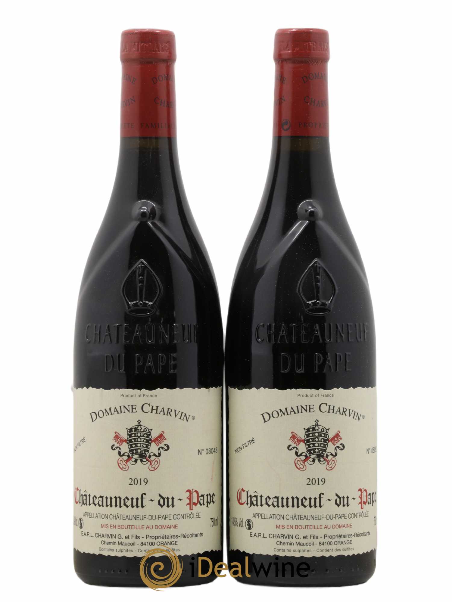 Châteauneuf-du-Pape Charvin (Domaine) 2019 - Lot de 2 bouteilles - 0