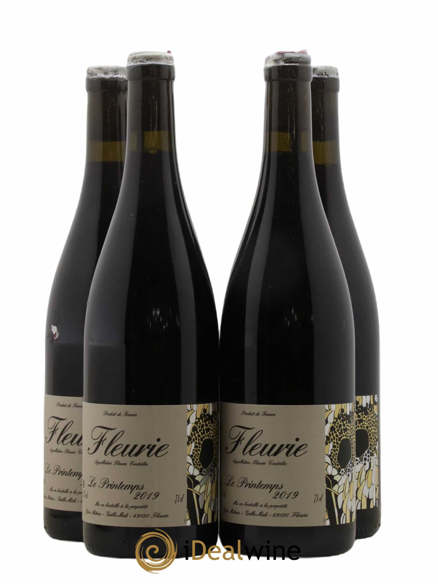 Fleurie Le Printemps Yvon Métras 2019 - Lot of 4 bottles - 0