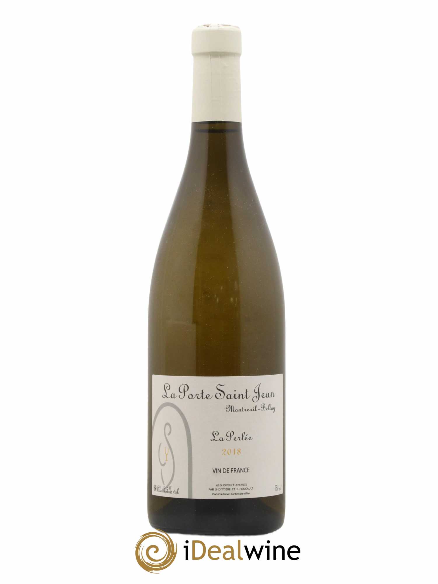 Vin de France La Perlée La Porte Saint Jean 2018 - Lot of 1 bottle - 0