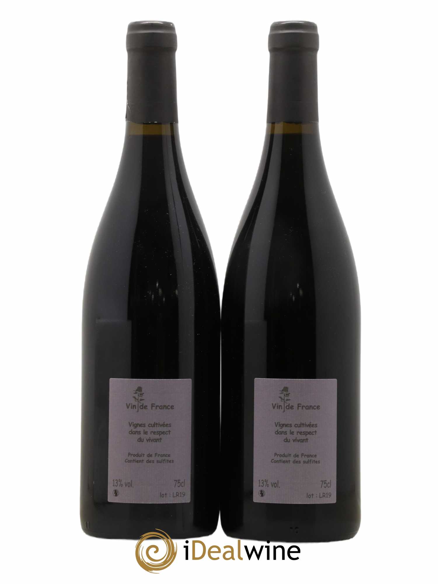 Vin de France Les Rouliers Benoit Courault 2019 - Lot of 2 bottles - 1