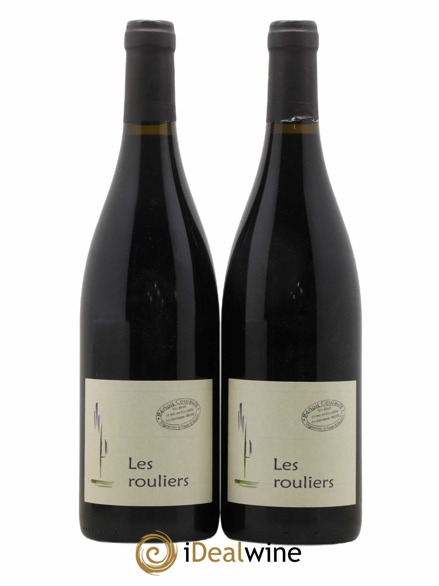 Vin de France Les Rouliers Benoit Courault 2019 - Lot of 2 bottles - 0
