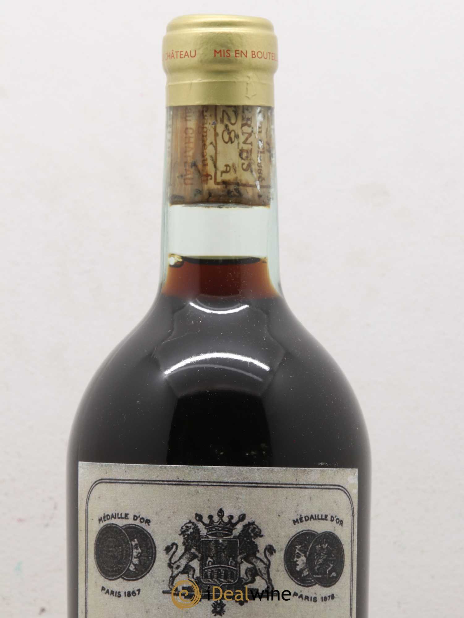 Château de Rayne Vigneau 1er Grand Cru Classé 1928 - Lot de 1 bouteille - 1