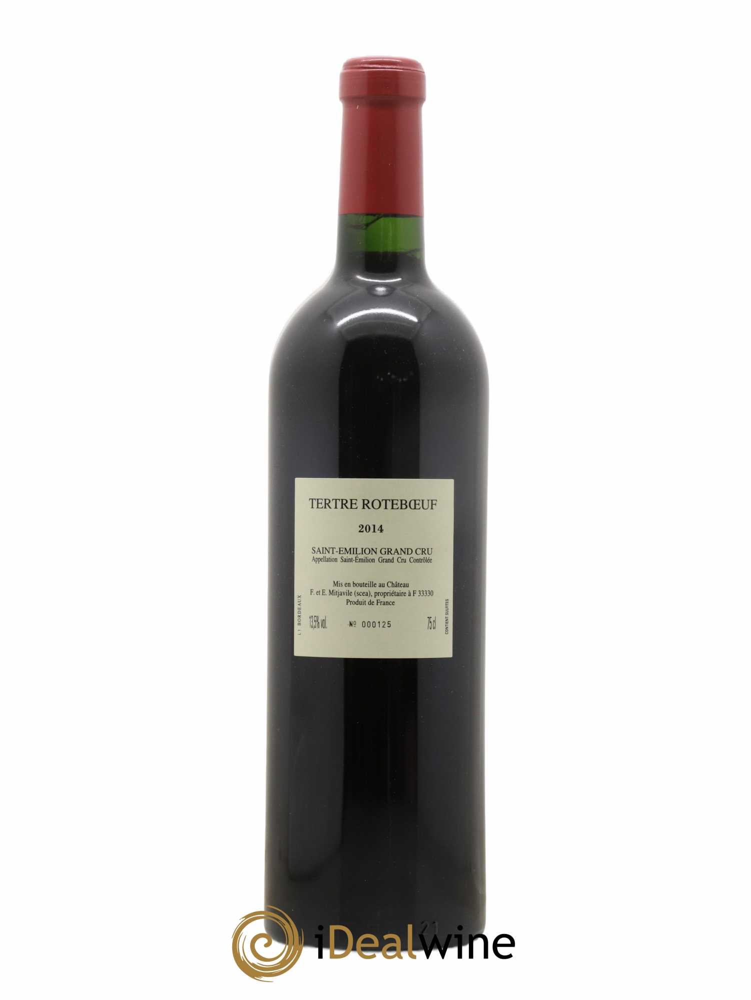 Château Tertre Roteboeuf 2014 - Lot de 1 bouteille - 1