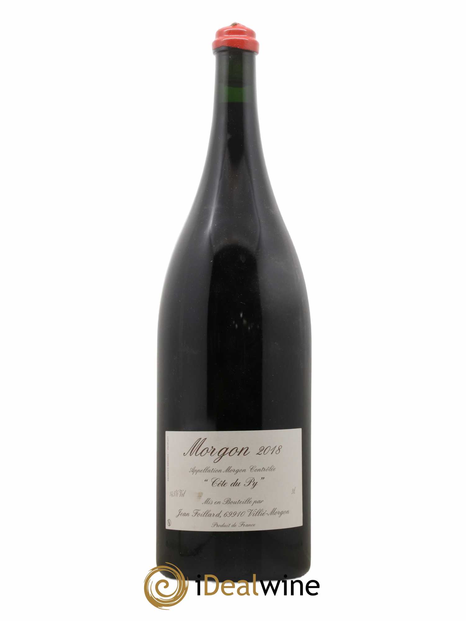 Morgon Côte du Py Jean Foillard 2018 - Lot de 1 double magnum - 0