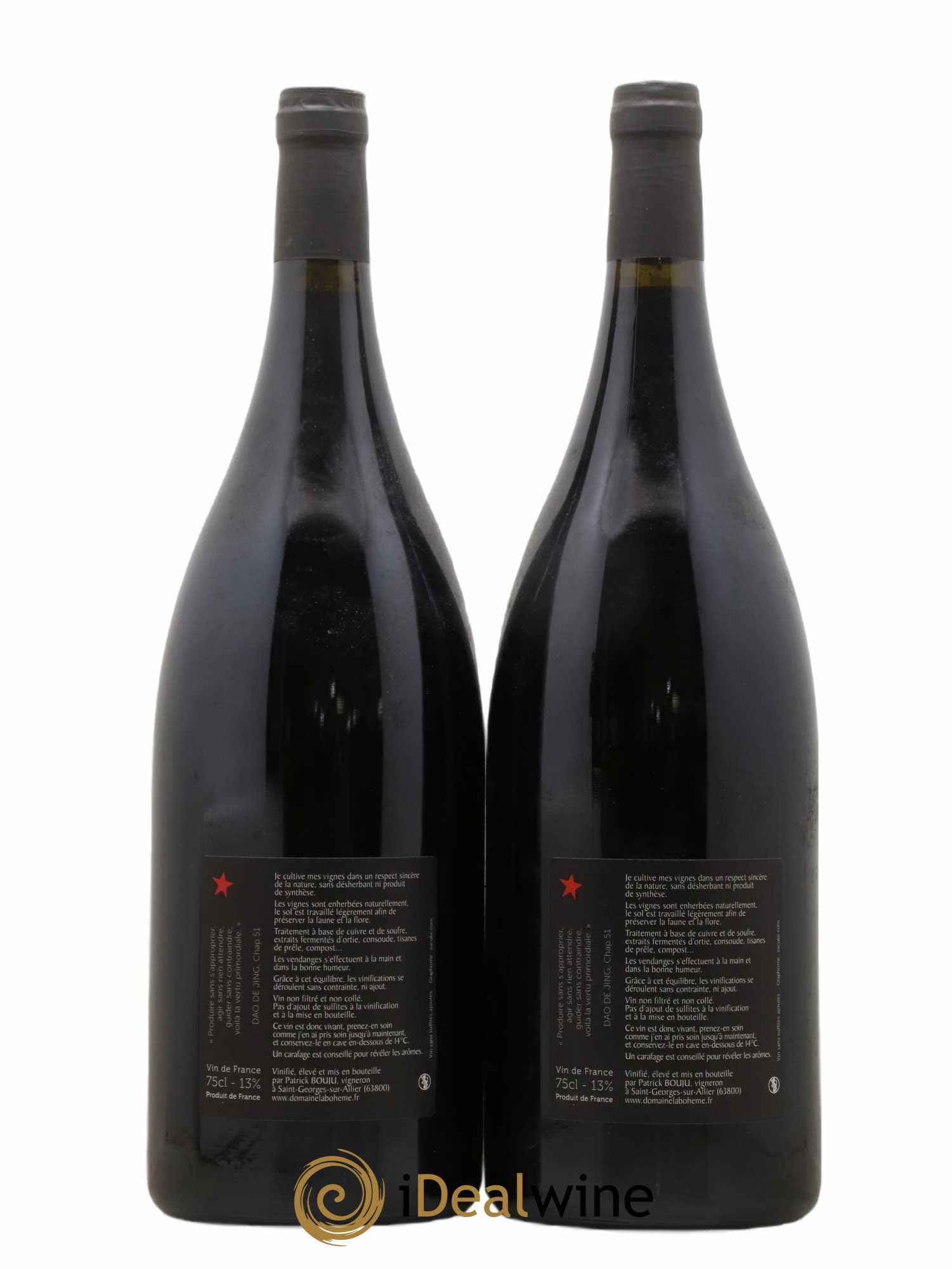 Vin de France La Bohème Patrick Bouju - La Bohème - Lot of 2 magnums - 1