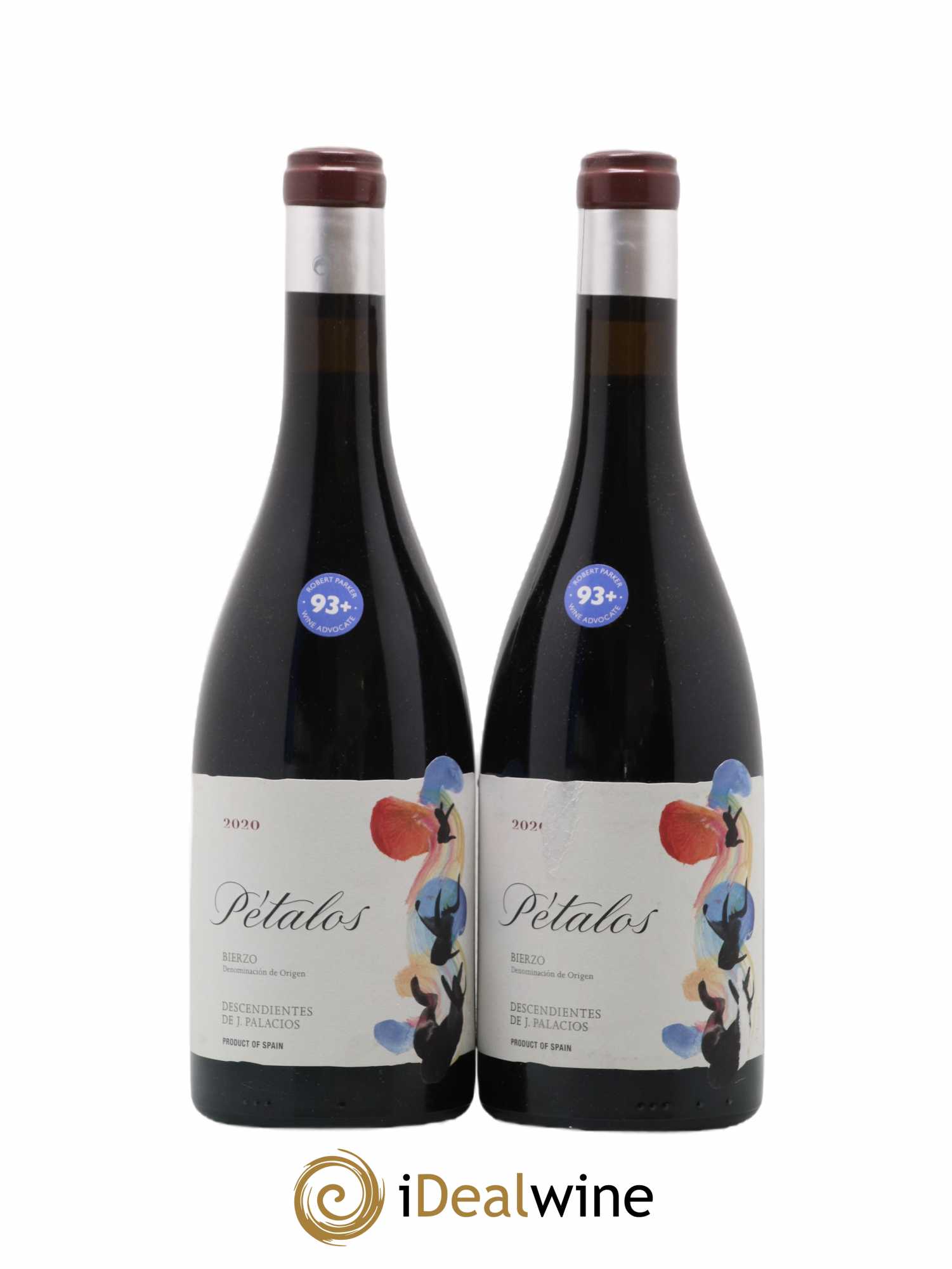 Bierzo DO Descendientes de J. Palacios Petalos 2020 - Lot de 2 bouteilles - 0