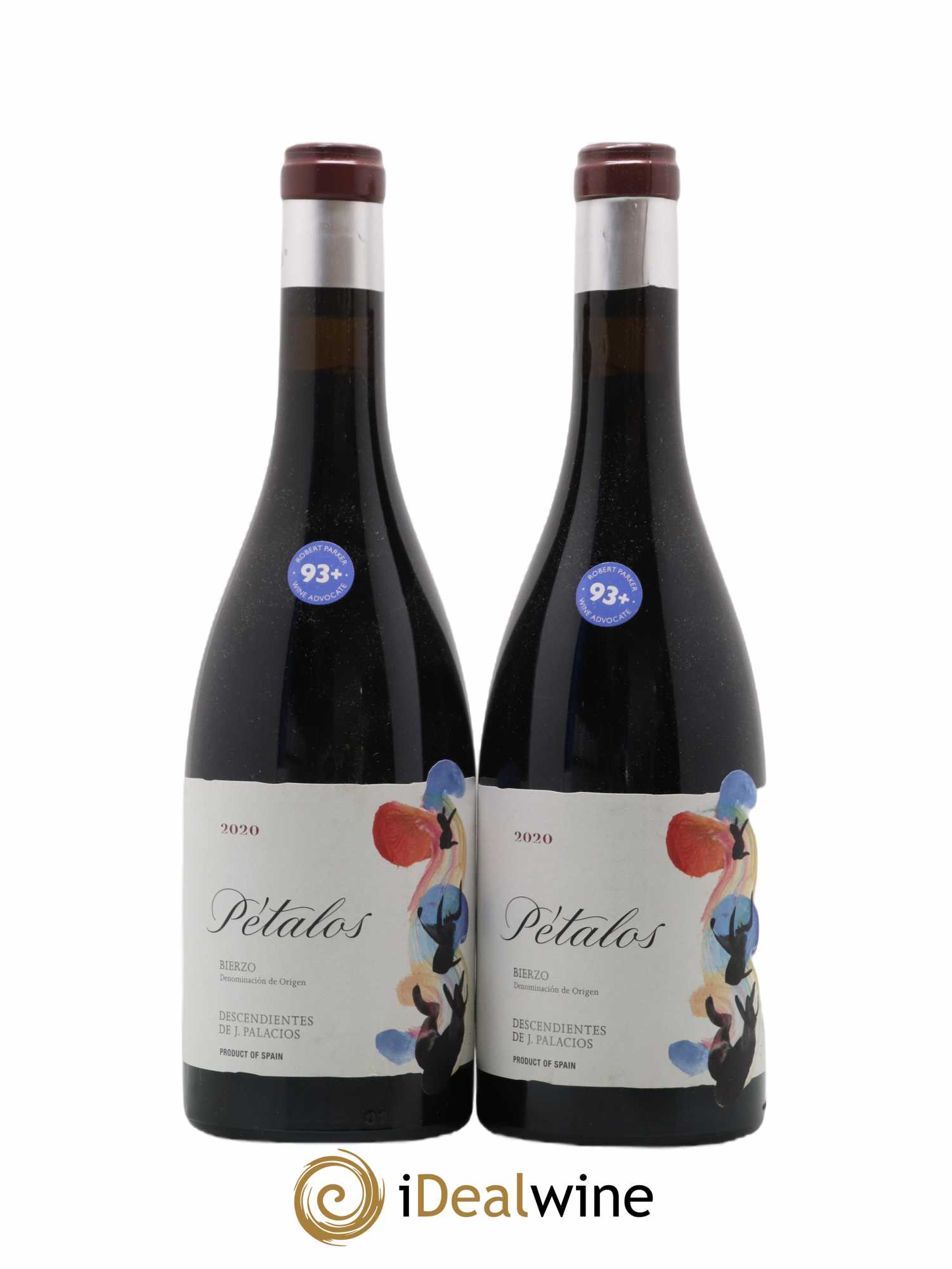 Bierzo DO Descendientes de J. Palacios Petalos 2020 - Lot de 2 bouteilles - 0
