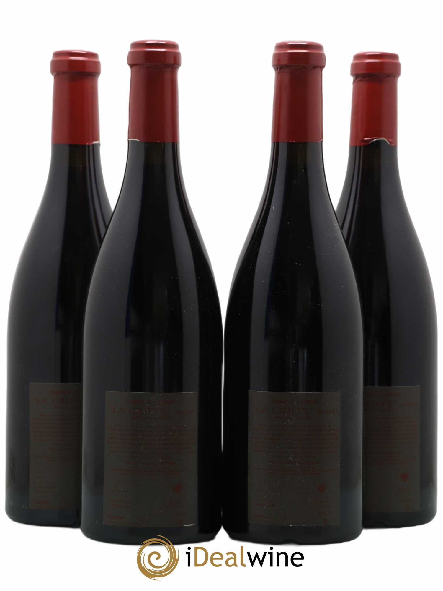 Côtes-du-Rhône La Griffe Domaine de Villeneuve 2020 - Lot de 4 bouteilles - 1