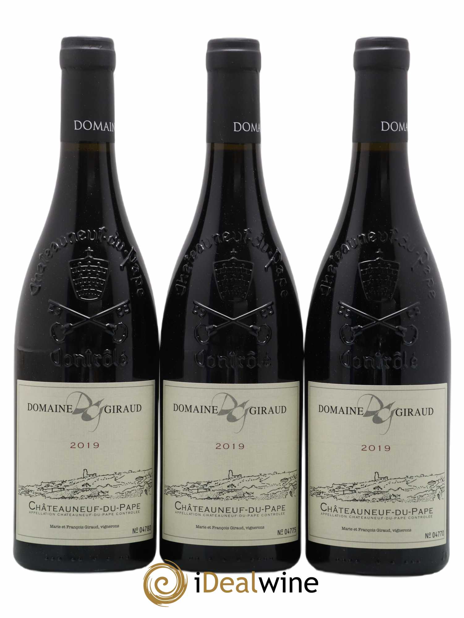 Châteauneuf-du-Pape Tradition Giraud (Domaine) 2019 - Lot de 3 bouteilles - 0