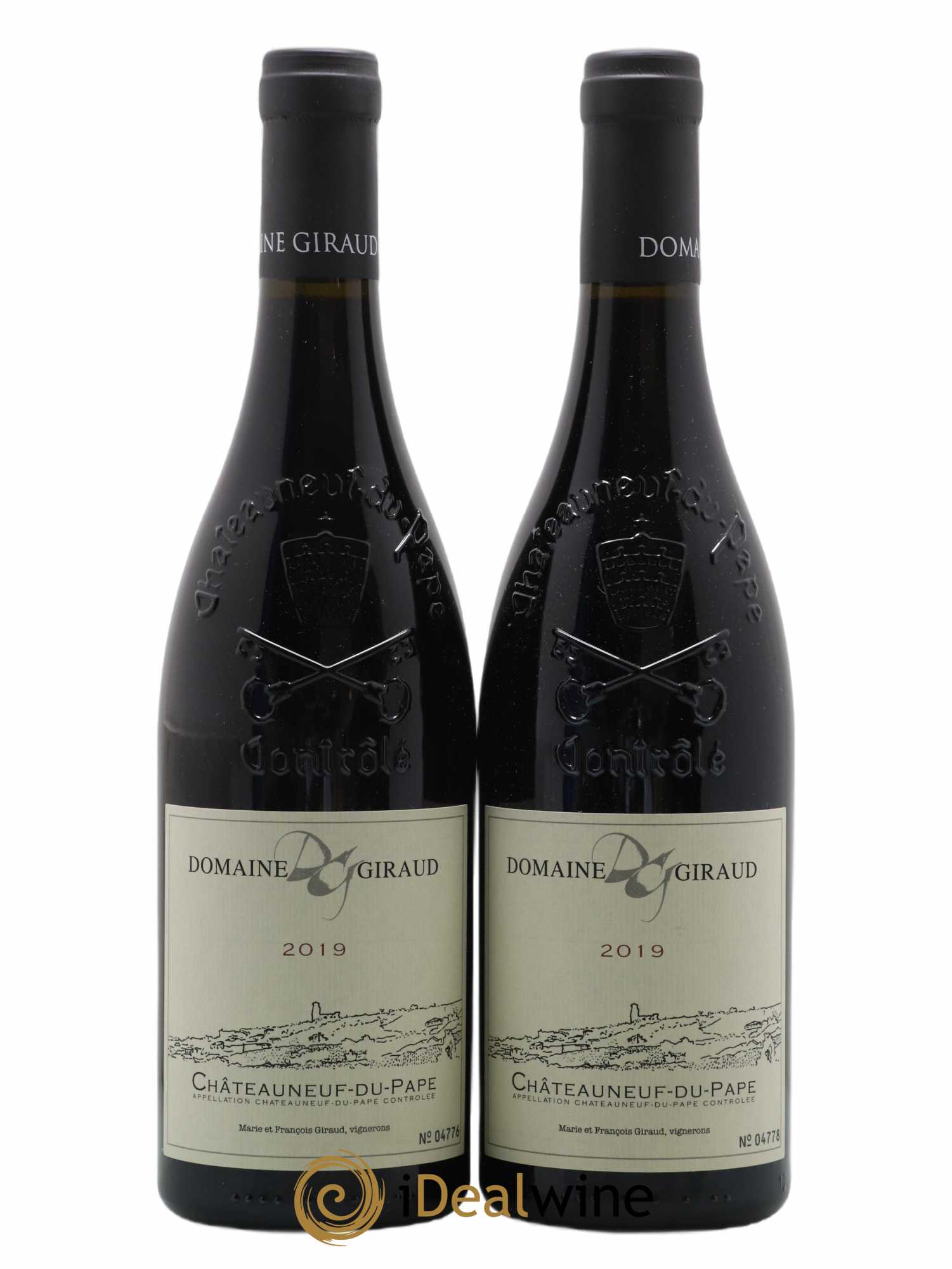 Châteauneuf-du-Pape Tradition Giraud (Domaine) 2019 - Lot de 2 bouteilles - 0