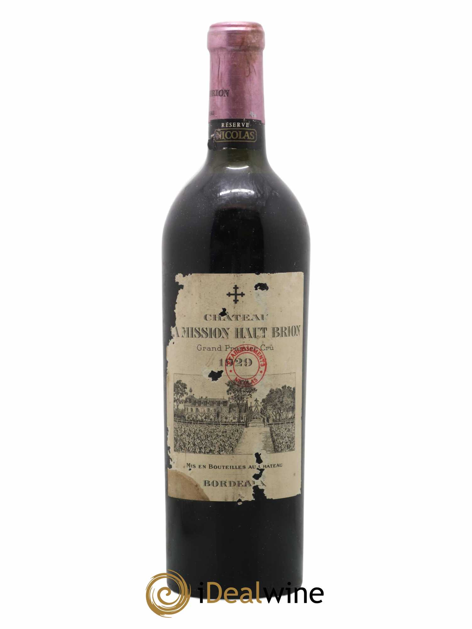 Château la Mission Haut-Brion Cru Classé de Graves 1929 - Lot of 1 bottle - 0