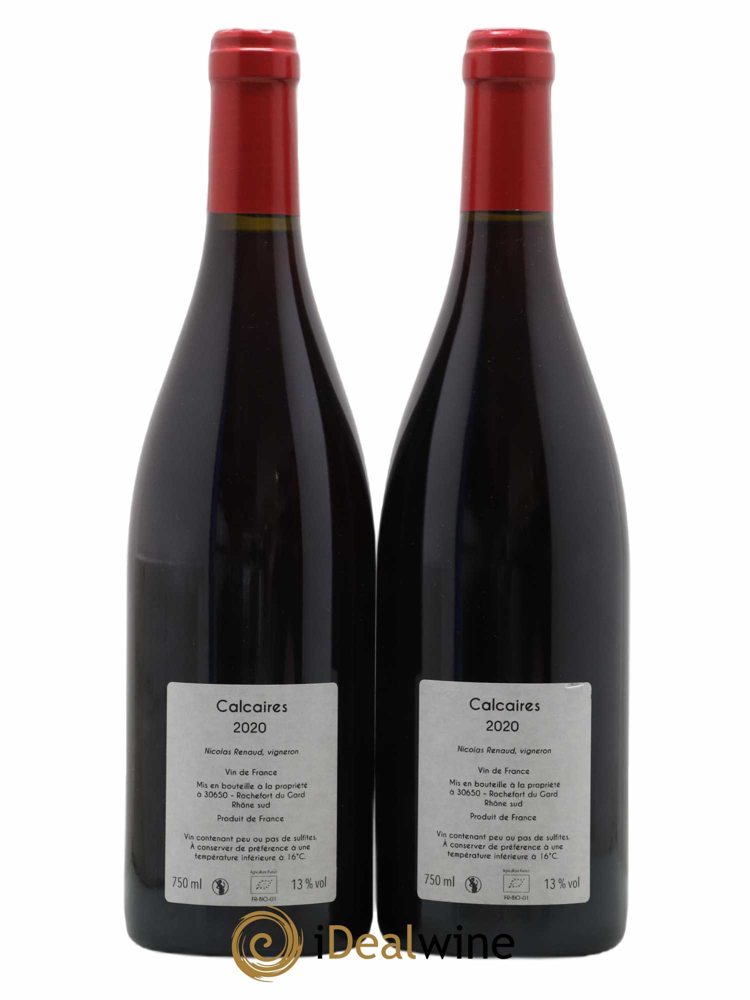 Vin de France Calcaires Clos des Grillons 2020 - Lot of 2 bottles - 1