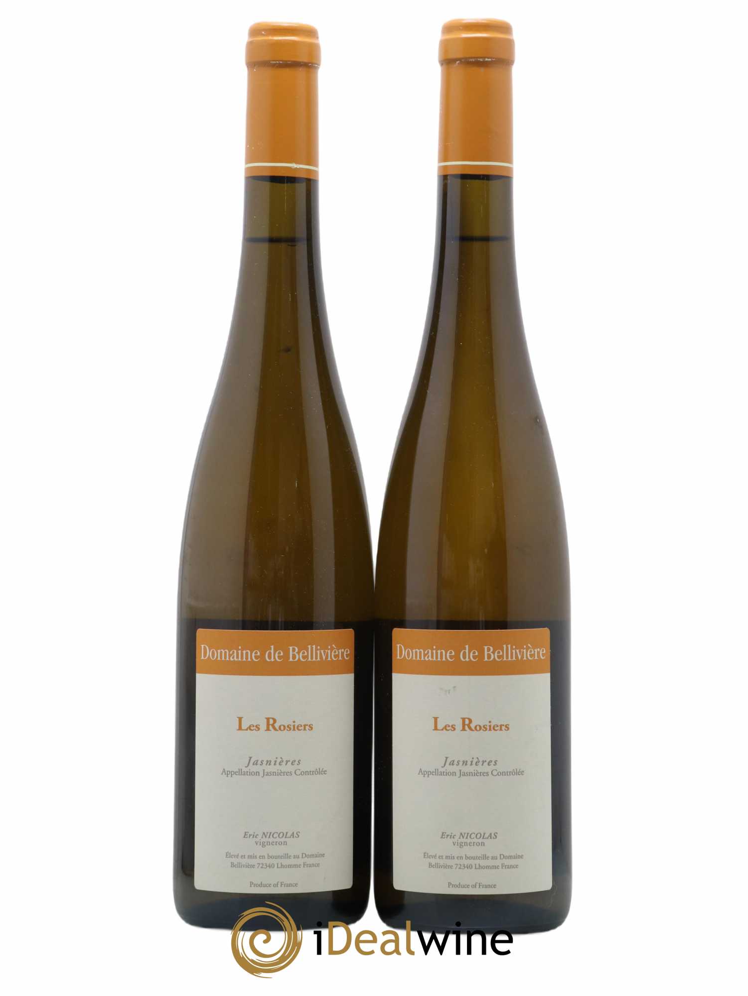 Jasnières Les Rosiers Domaine de Bellivière 2014 - Lot de 2 bouteilles - 0