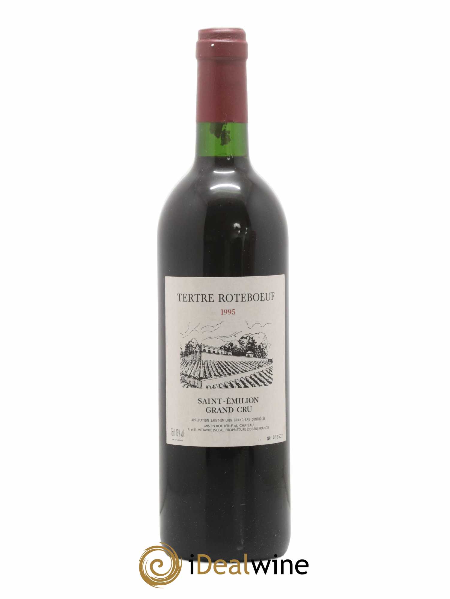 Château Tertre Roteboeuf 1995 - Lot of 1 bottle - 0