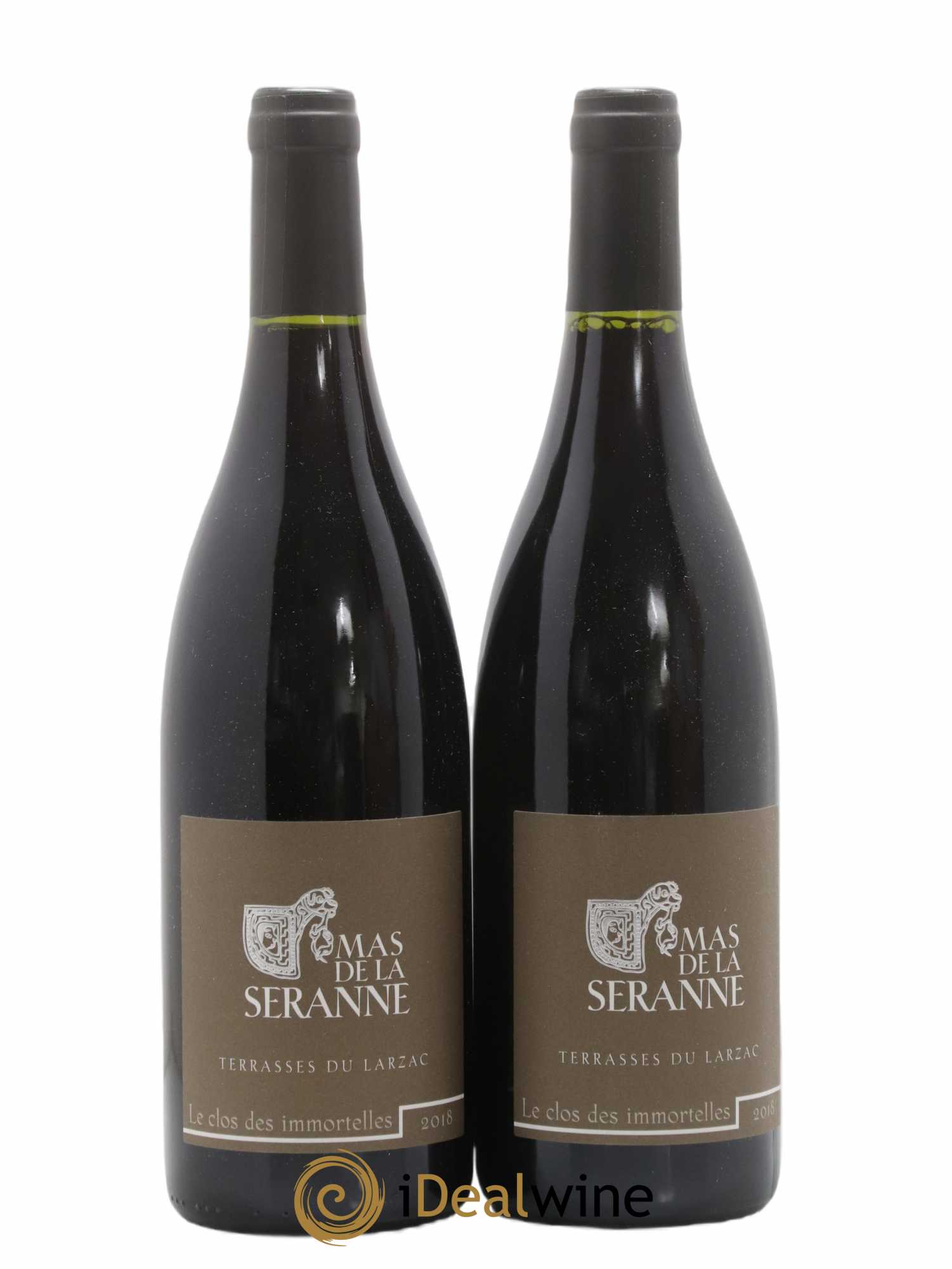 Terrasses du Larzac Le Clos des Immortelles Mas de la Seranne 2018 - Lot of 2 bottles - 0