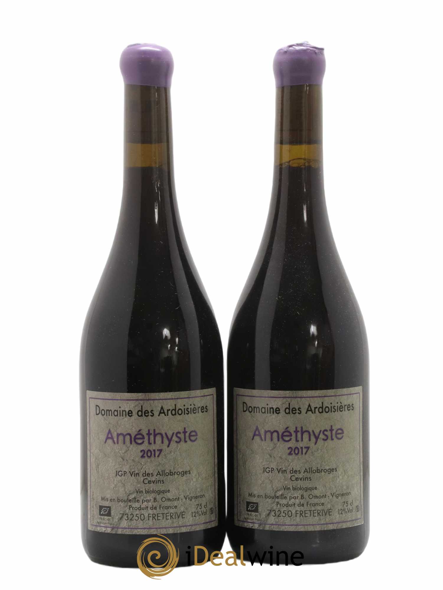 Vin des Allobroges Cevins Améthyste Ardoisières (Domaine des) 2017 - Lot of 2 bottles - 0
