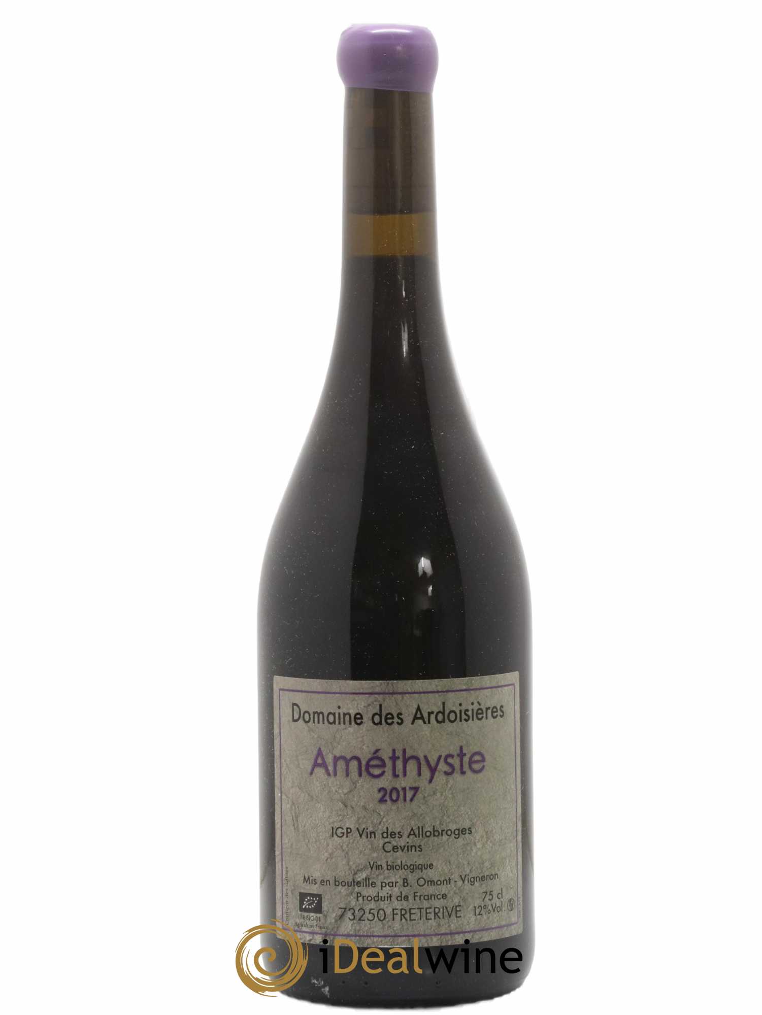Vin des Allobroges Cevins Améthyste Ardoisières (Domaine des) 2017 - Lot of 1 bottle - 0