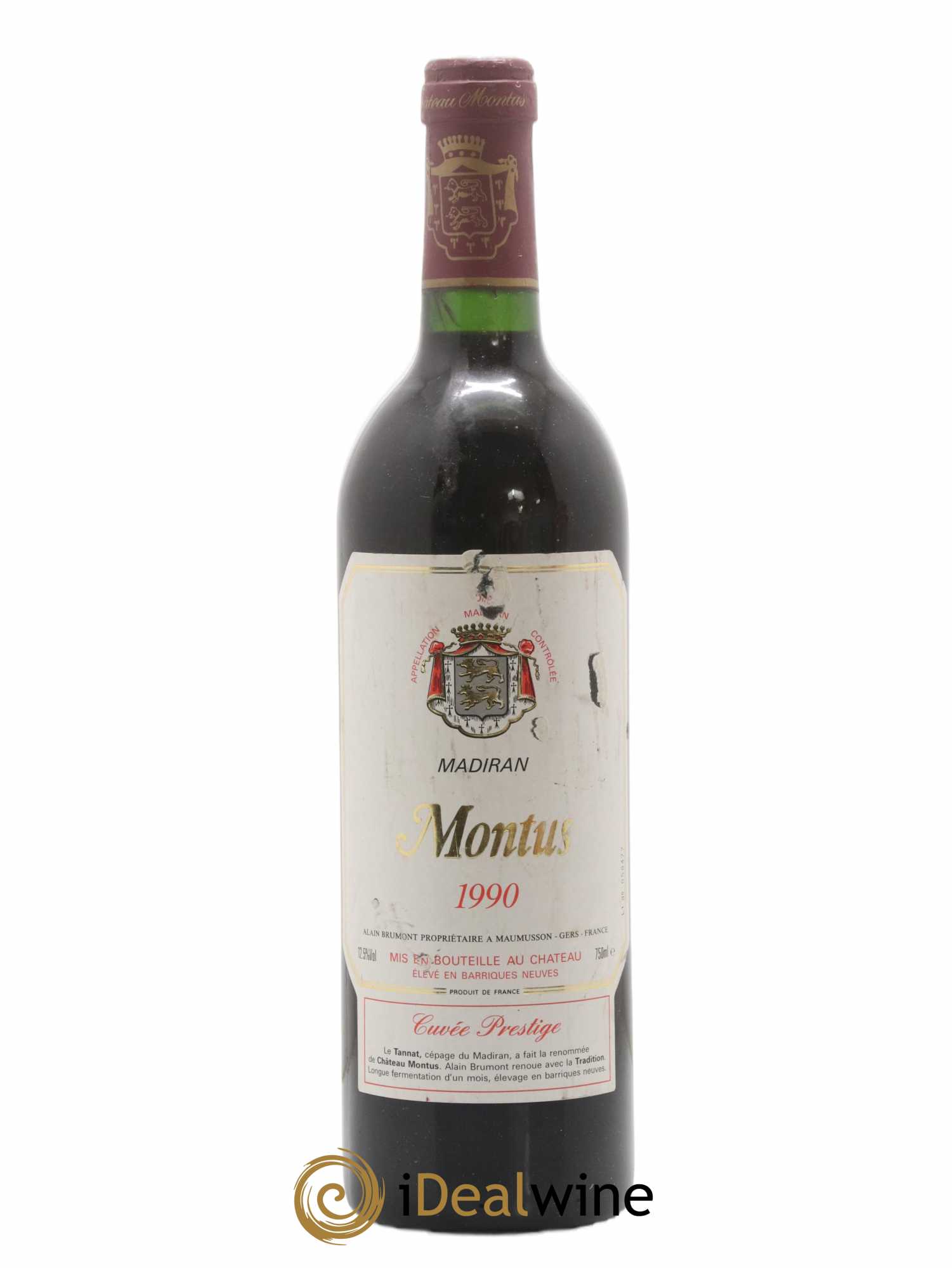 Madiran Château Montus-Prestige Alain Brumont 1990 - Lot of 1 bottle - 0