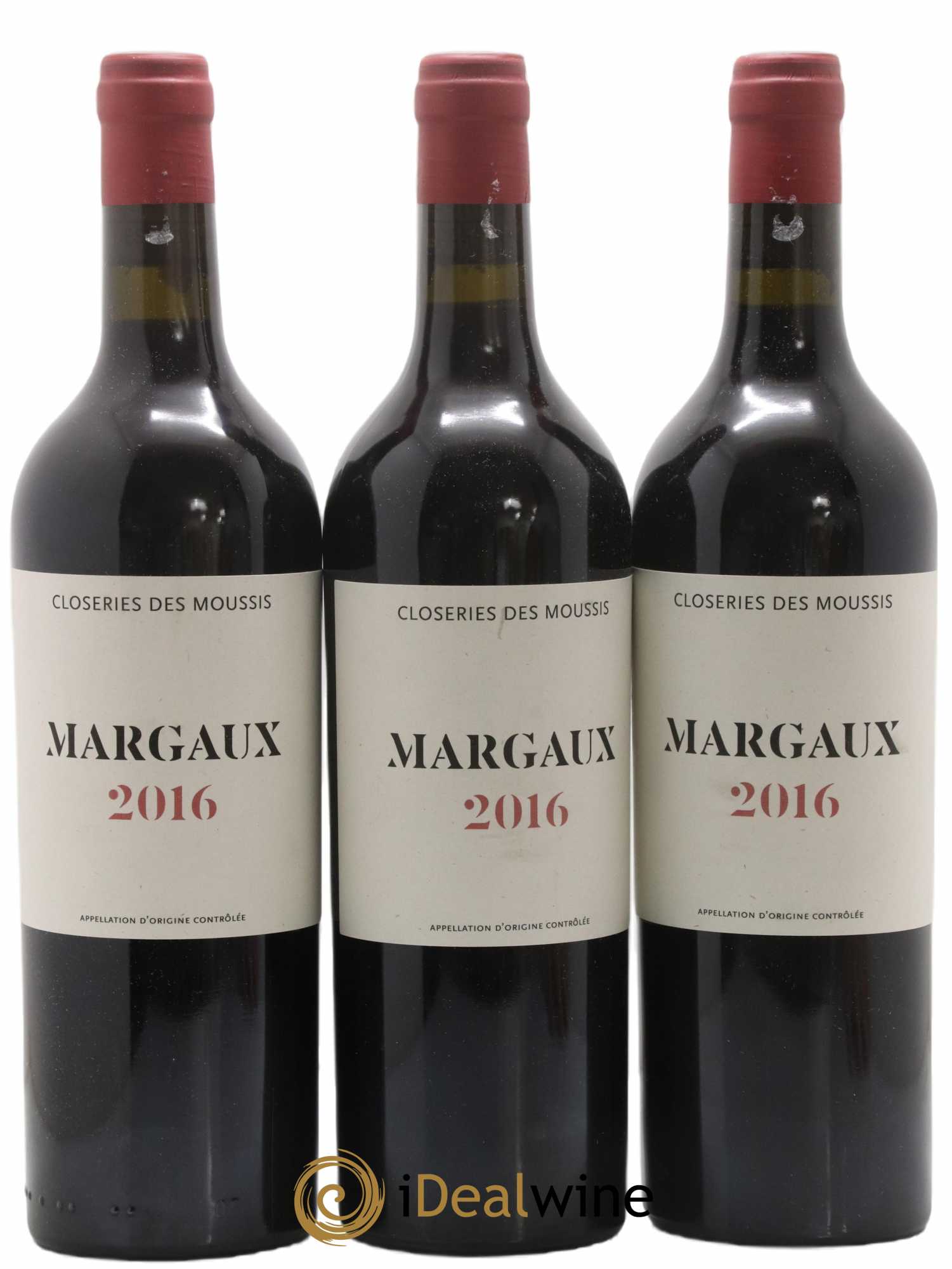 Les Closeries des Moussis - Margaux 2016 - Lot de 3 bouteilles - 0