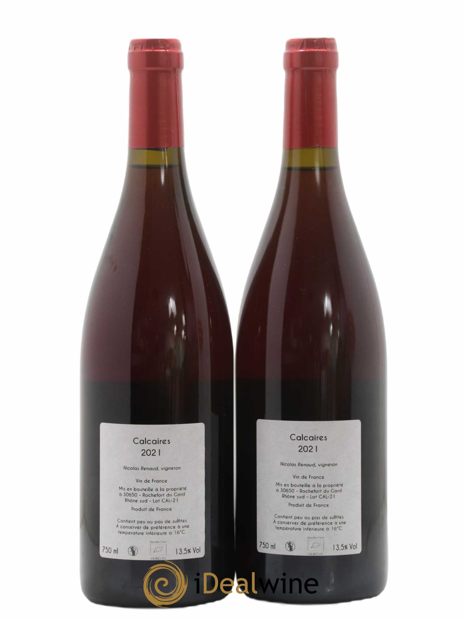 Vin de France Calcaires Clos des Grillons 2021 - Lot de 2 bouteilles - 1