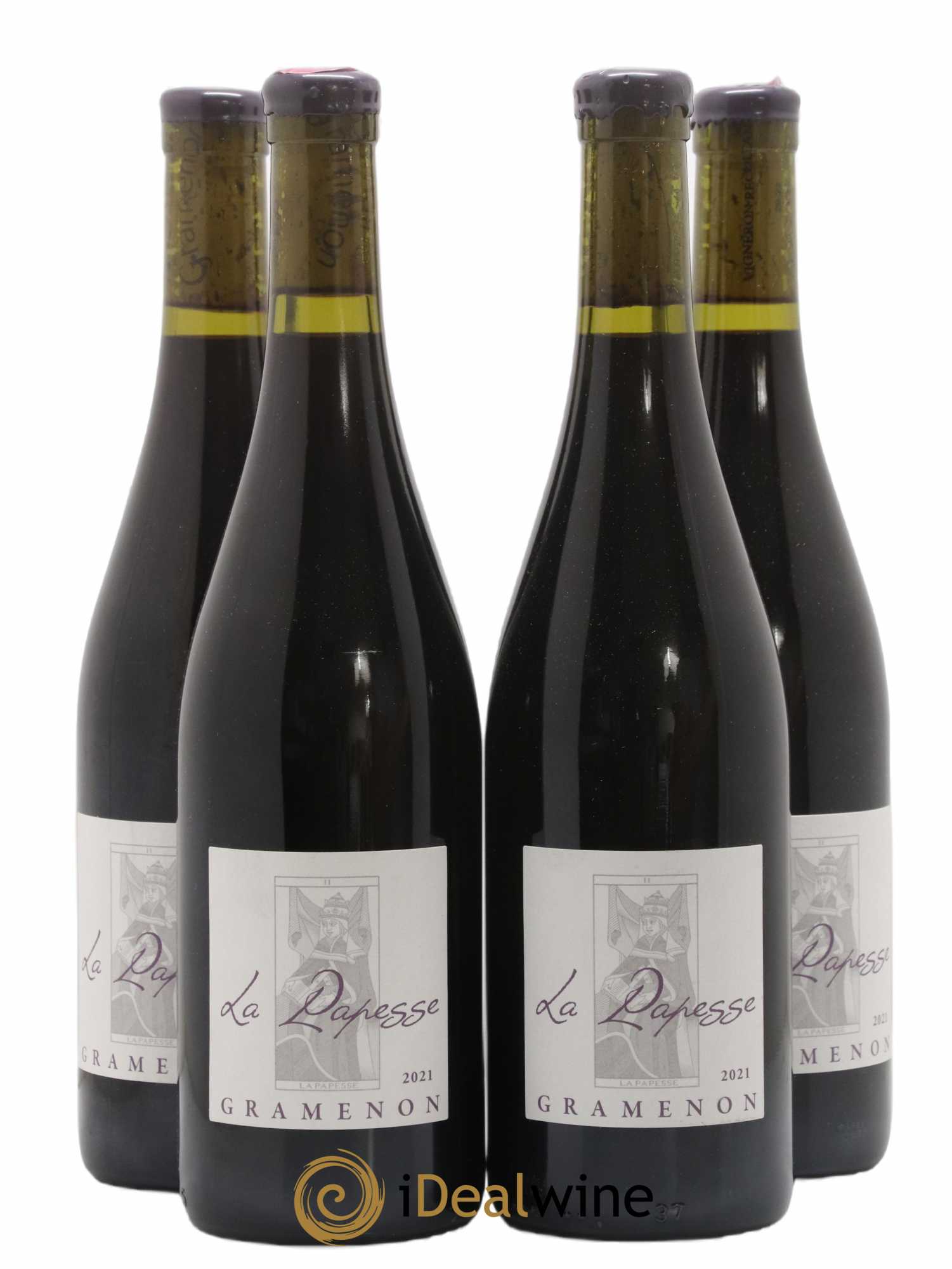 Côtes-du-Rhône La Papesse Gramenon 2021 - Lot de 4 bouteilles - 0
