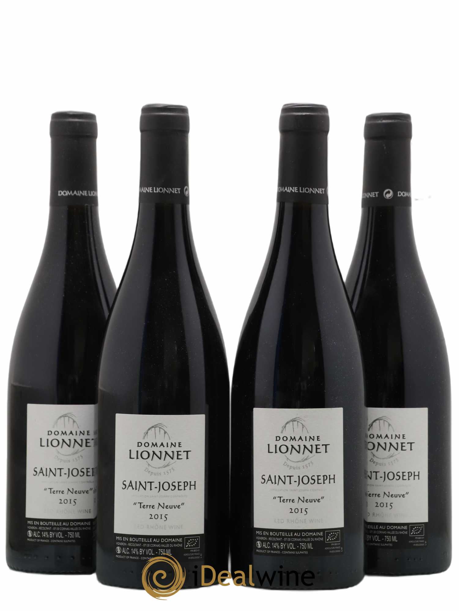 Saint-Joseph Terre Neuve Lionnet 2015 - Lot de 4 bouteilles - 0