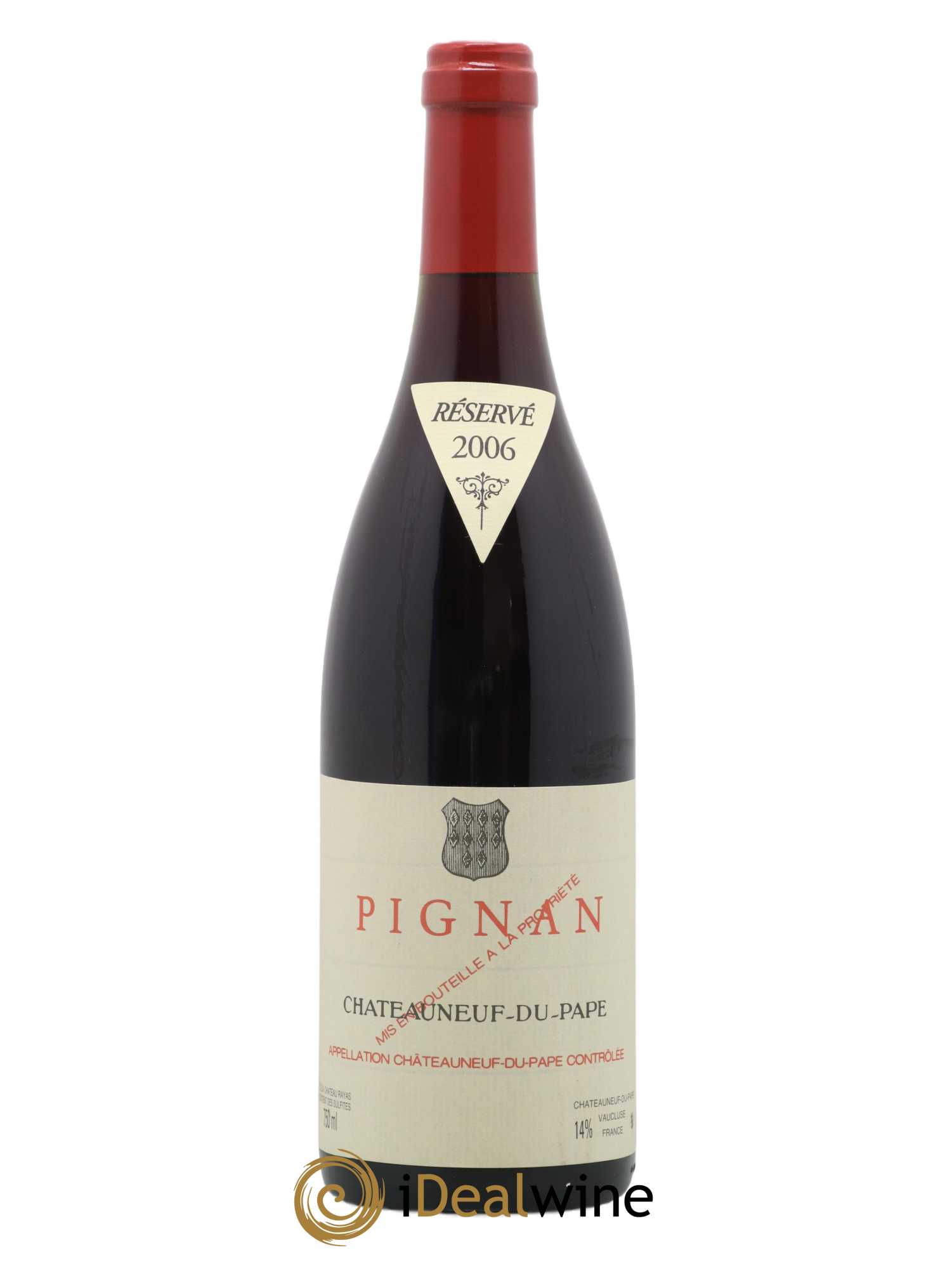 Châteauneuf-du-Pape Domaine de Pignan 2006 - Lot of 1 bottle - 0
