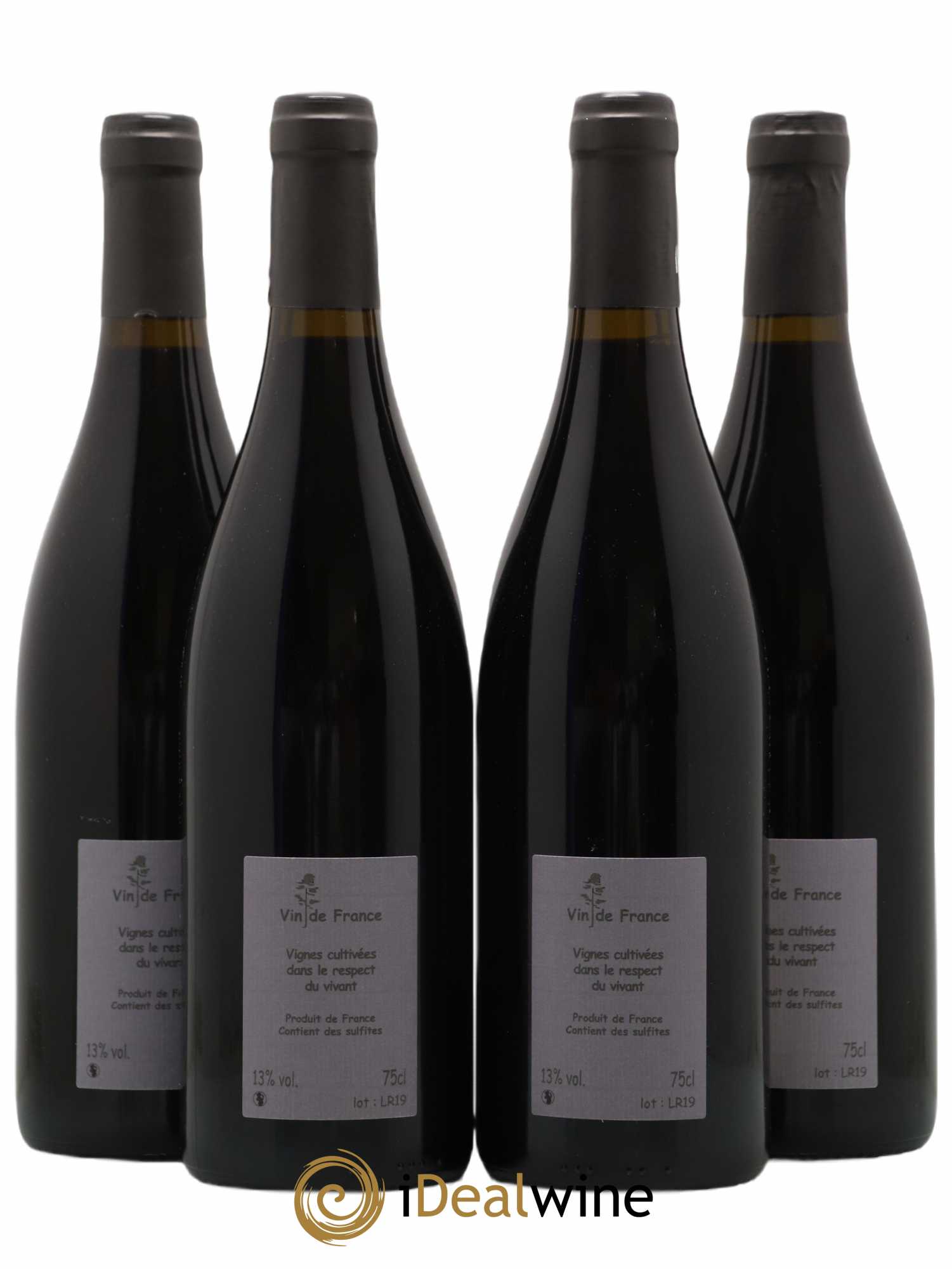 Vin de France Les Rouliers Benoit Courault 2019 - Lot of 4 bottles - 1