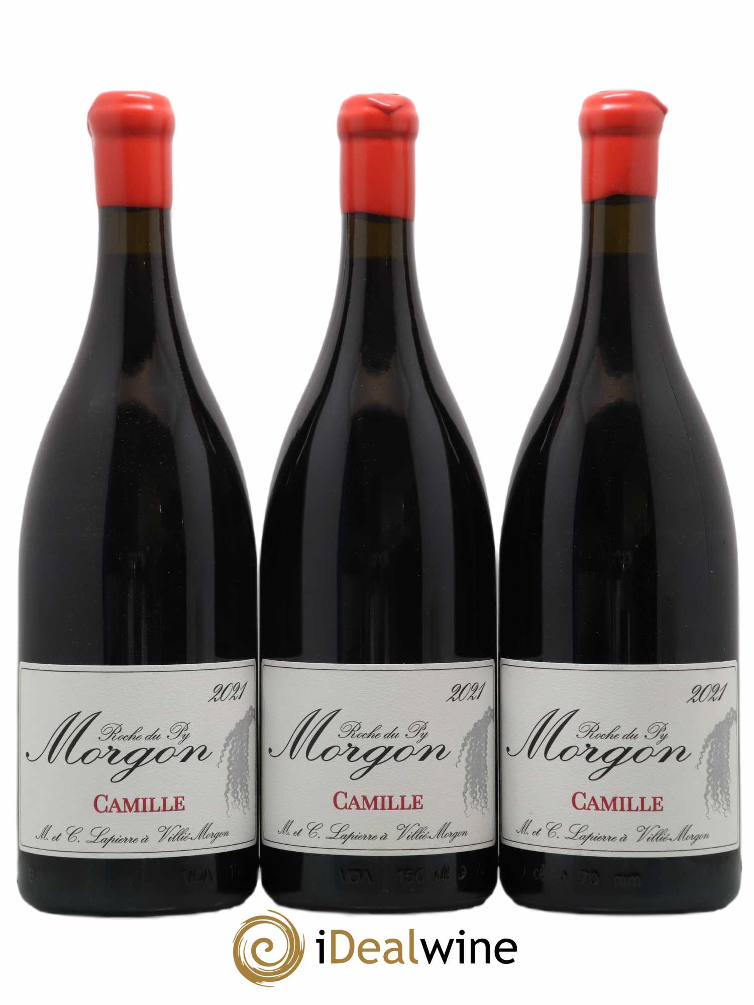 Morgon Roche du Py Camille Marcel Lapierre (Domaine) 2021 - Lot de 3 magnums - 0