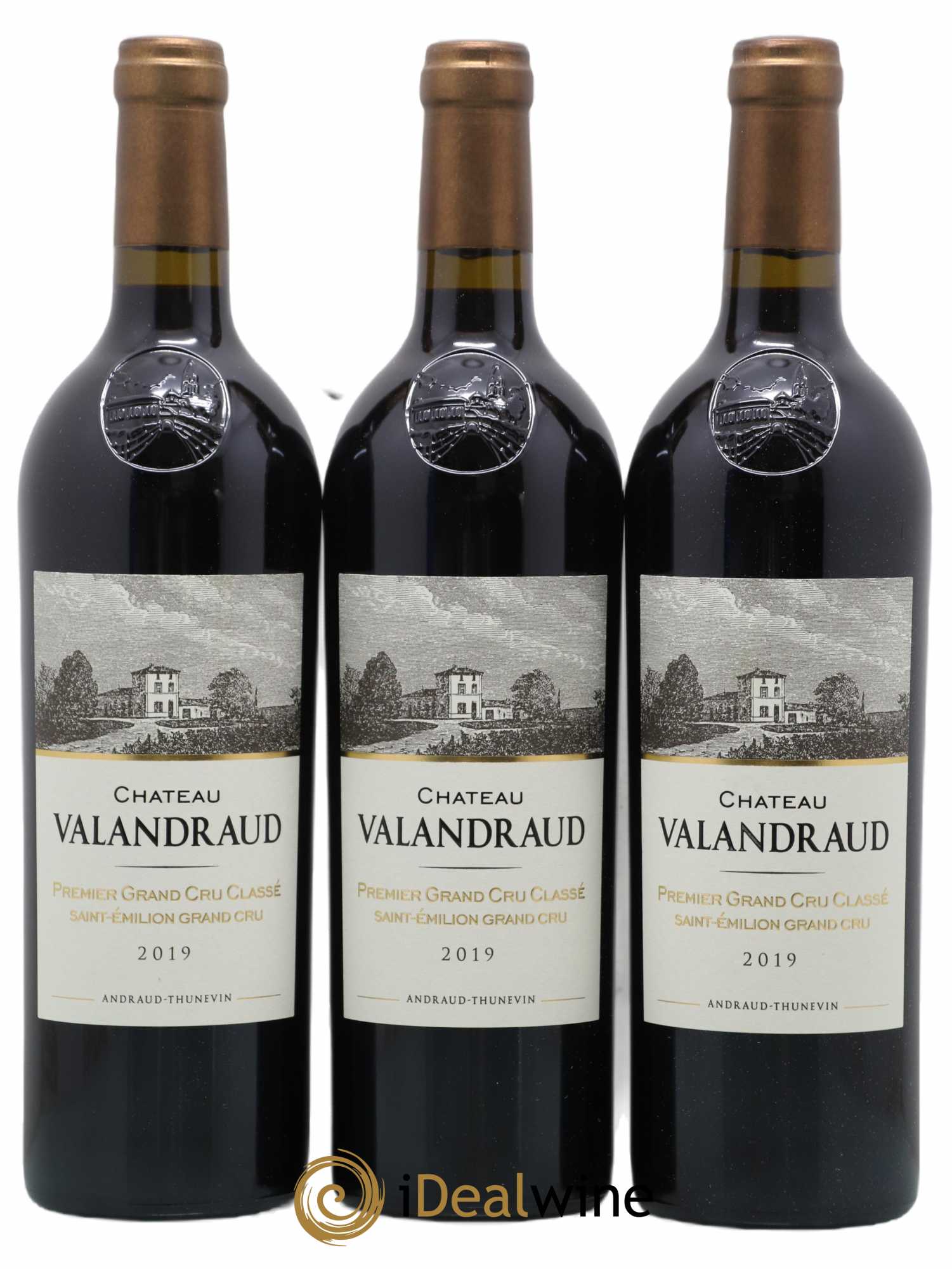 Château de Valandraud 1er Grand Cru Classé B depuis 2012 2019 - Lot of 6 bottles - 2