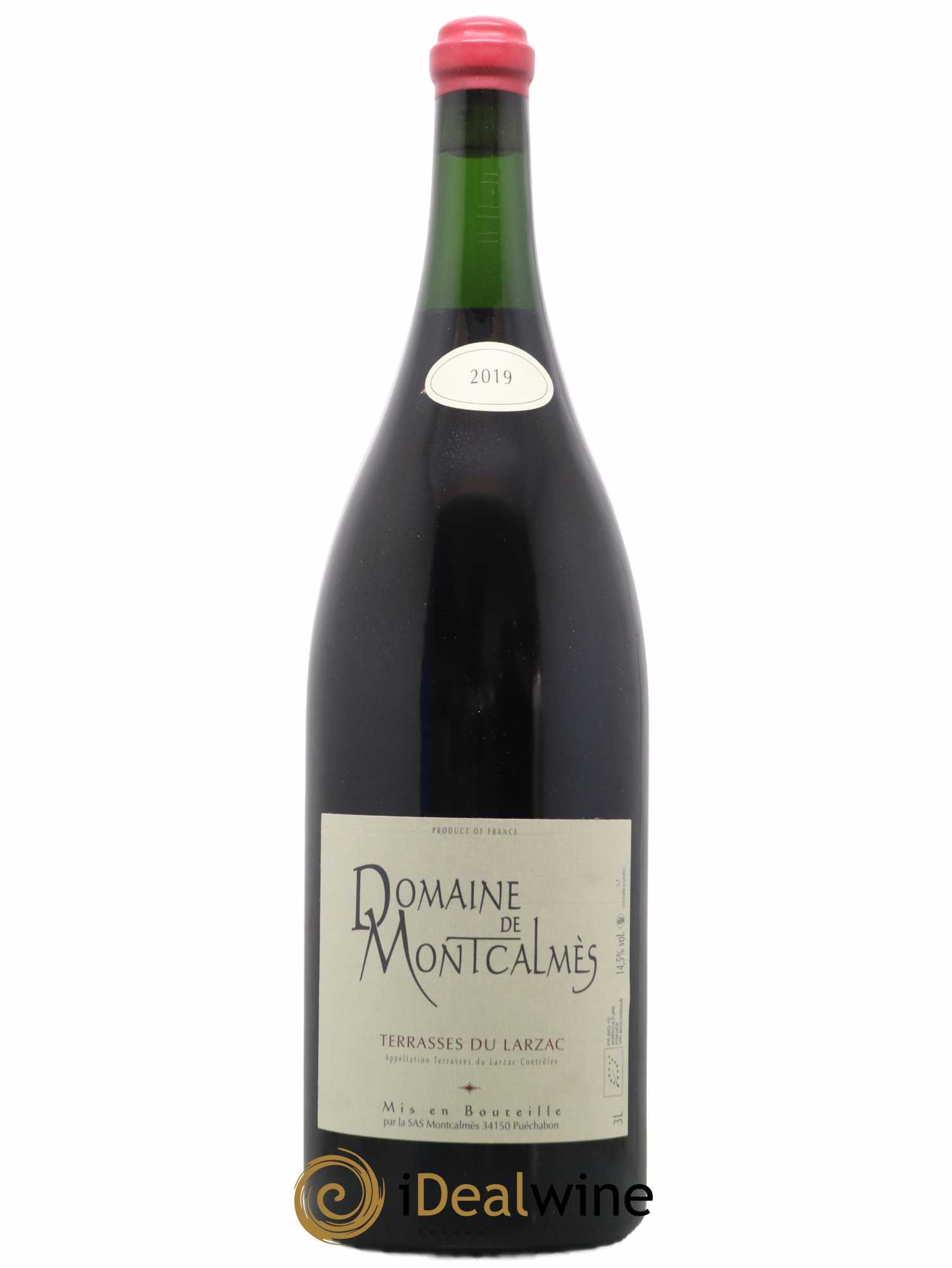 Terrasses du Larzac Domaine de Montcalmès Frédéric Pourtalié 2019 - Lot de 1 double magnum - 1