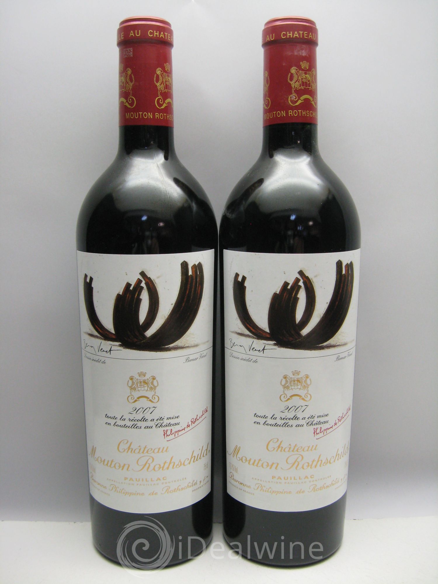 Château Mouton Rothschild 1er Grand Cru Classé 2007 - Lot de 6 bouteilles - 2