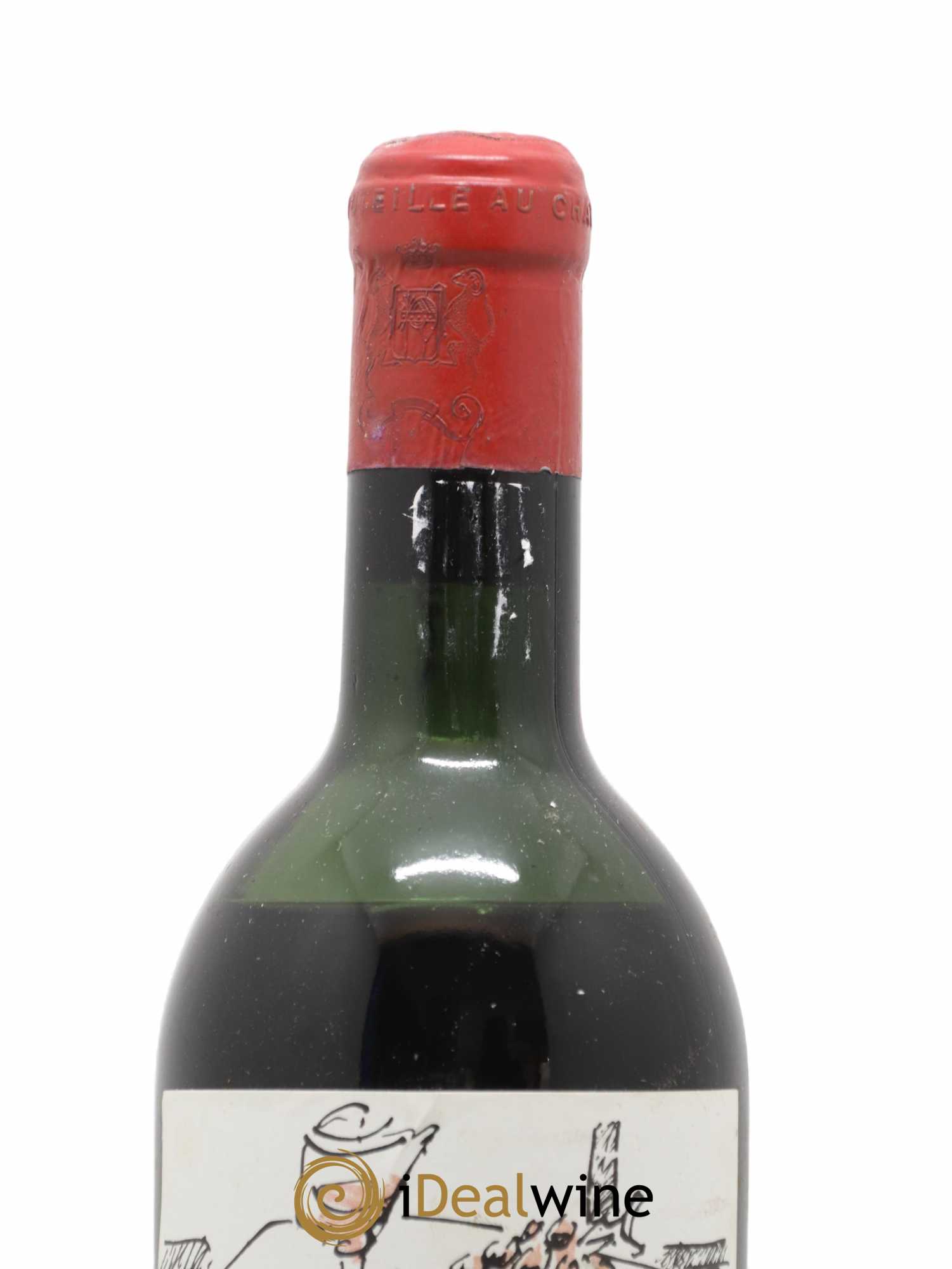 Château Mouton Rothschild 1er Grand Cru Classé 1955 - Lot of 1 bottle - 1