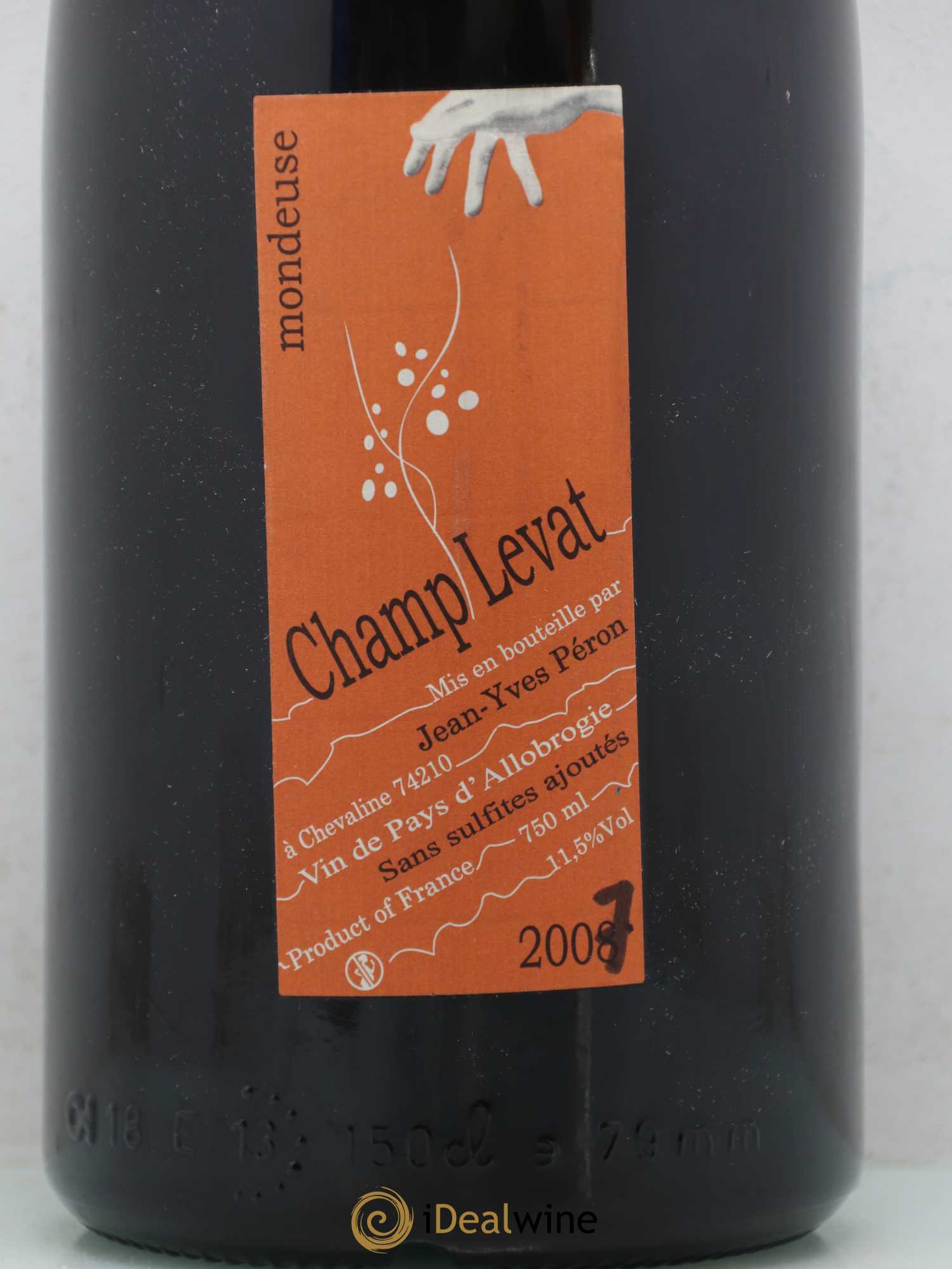 Vin de France Champ Levat Jean-Yves Péron 2007 - Lot of 1 magnum - 1