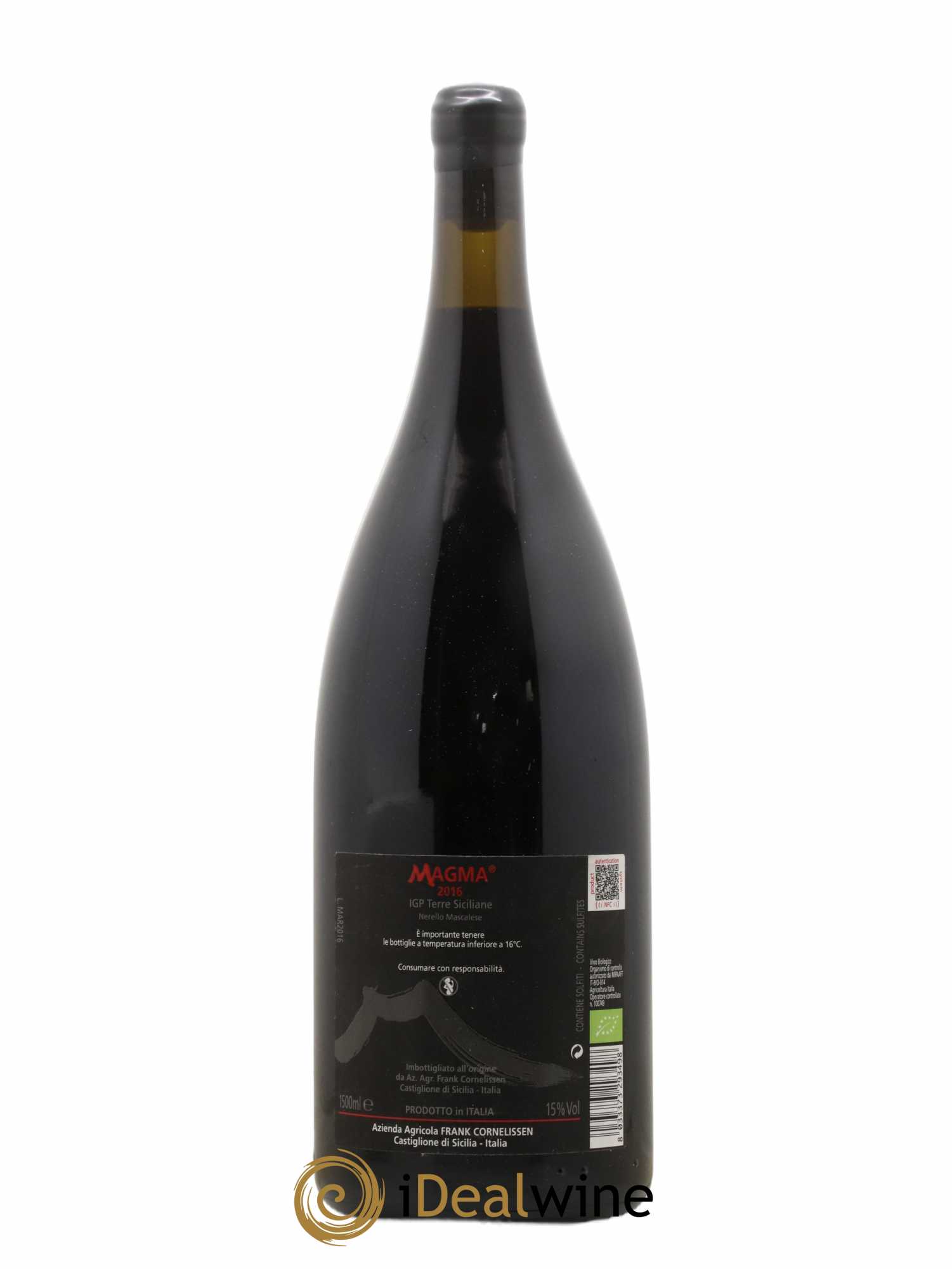 Terre Siciliane IGT Magma Frank Cornelissen 2016 - Lot de 1 magnum - 1