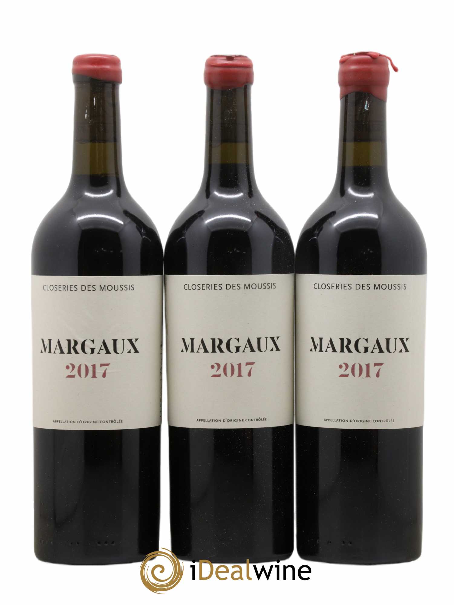 Les Closeries des Moussis - Margaux 2017 - Lot of 3 bottles - 0