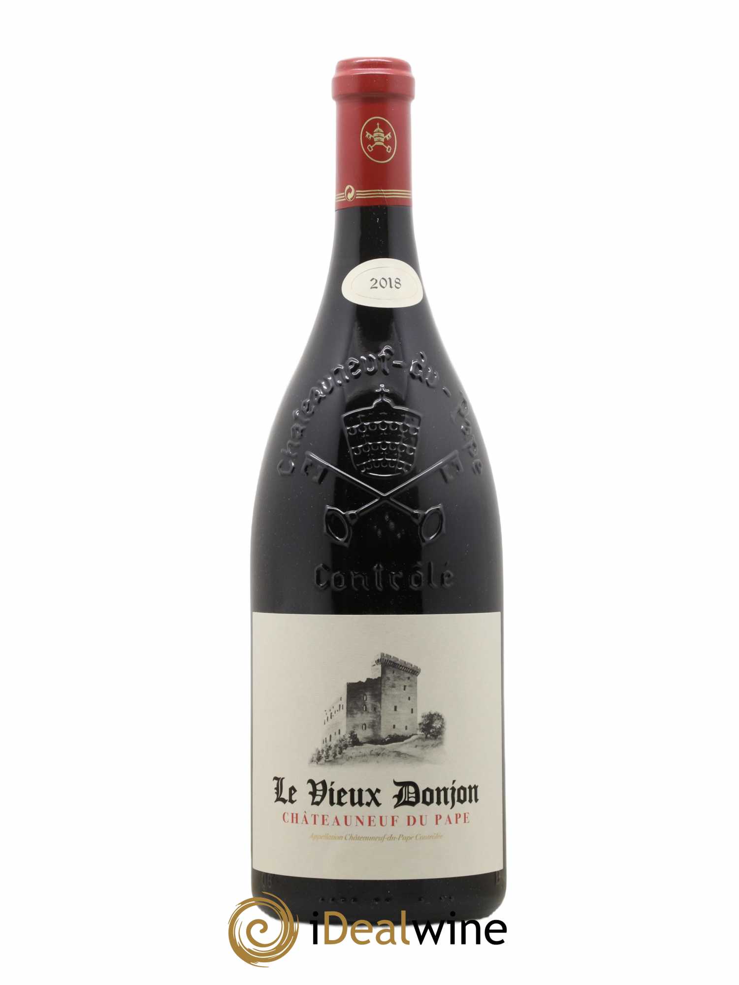 Châteauneuf-du-Pape Le Vieux Donjon Michel Lucien 2018 - Lot de 1 magnum - 0