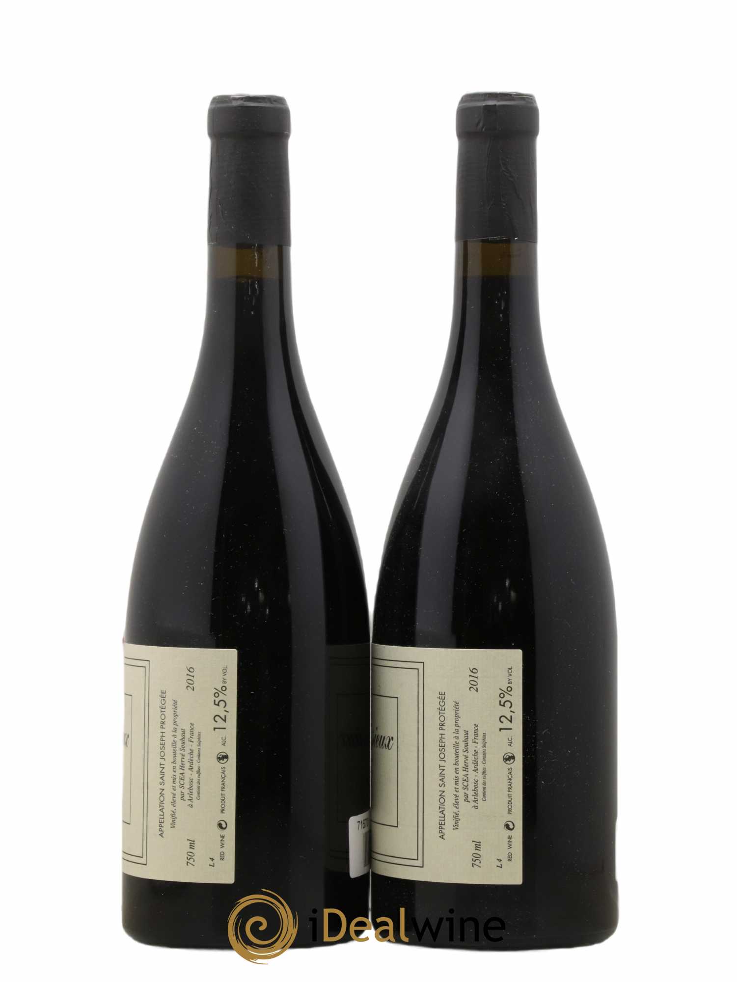 Saint-Joseph Clos des Cessieux Hervé Souhaut - Domaine Romaneaux-Destezet 2016 - Lot de 2 bouteilles - 1